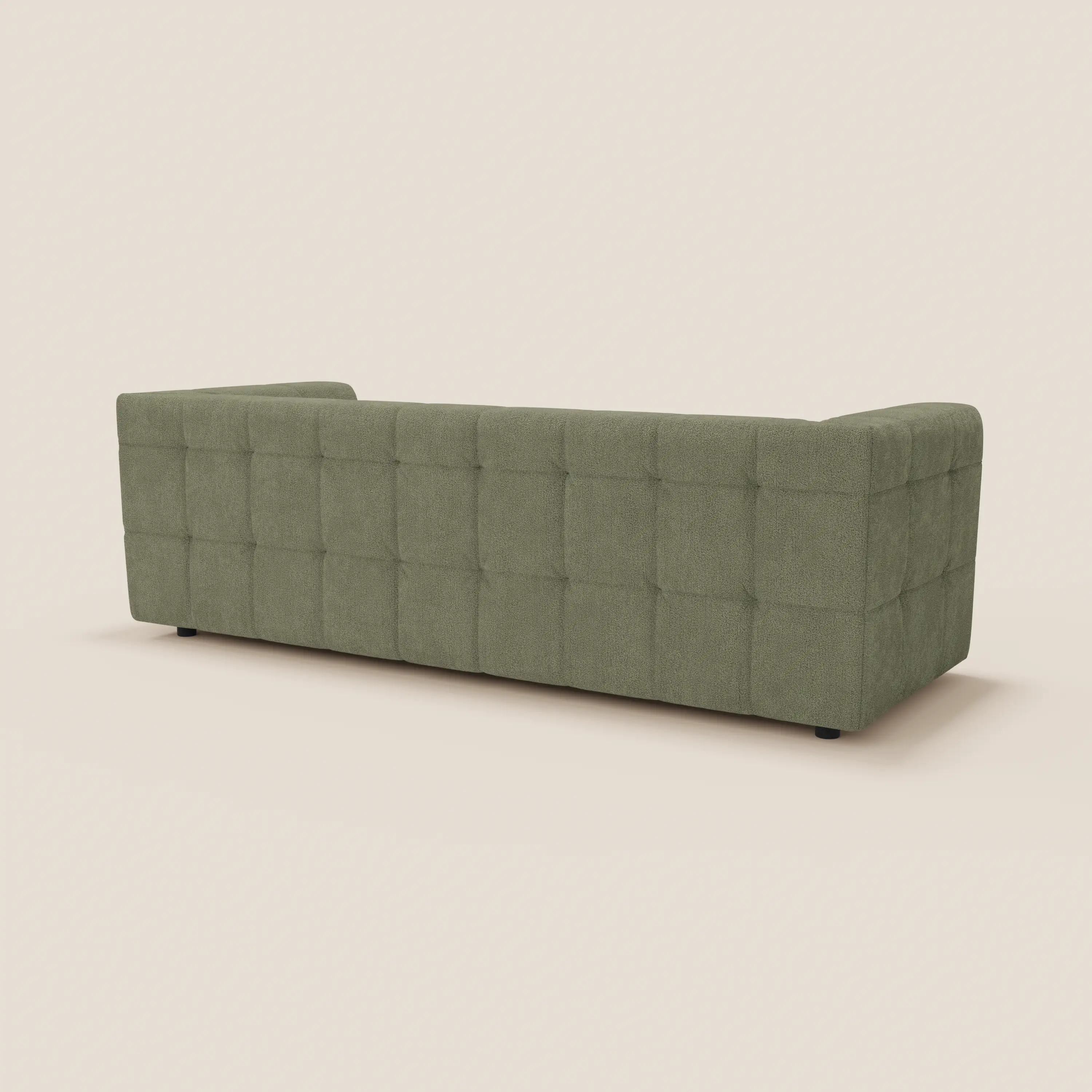 Mosaic – Canapé modulable 3 places en bouclé : avec finition capitonnée et design en tissu détachable T21 - Image 126