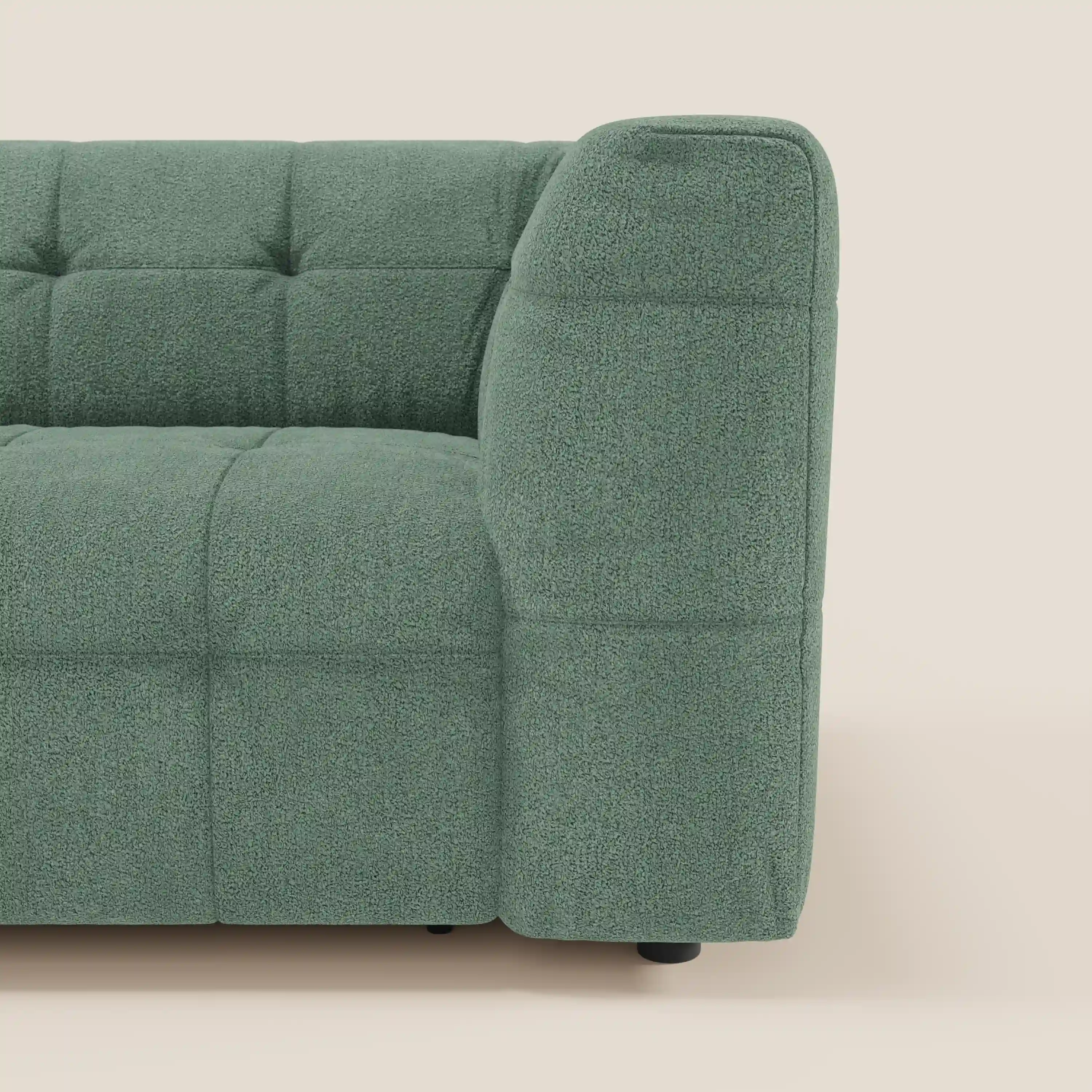 Mosaic – Canapé modulable 3 places en bouclé : avec finition capitonnée et design en tissu détachable T21 - Image 132
