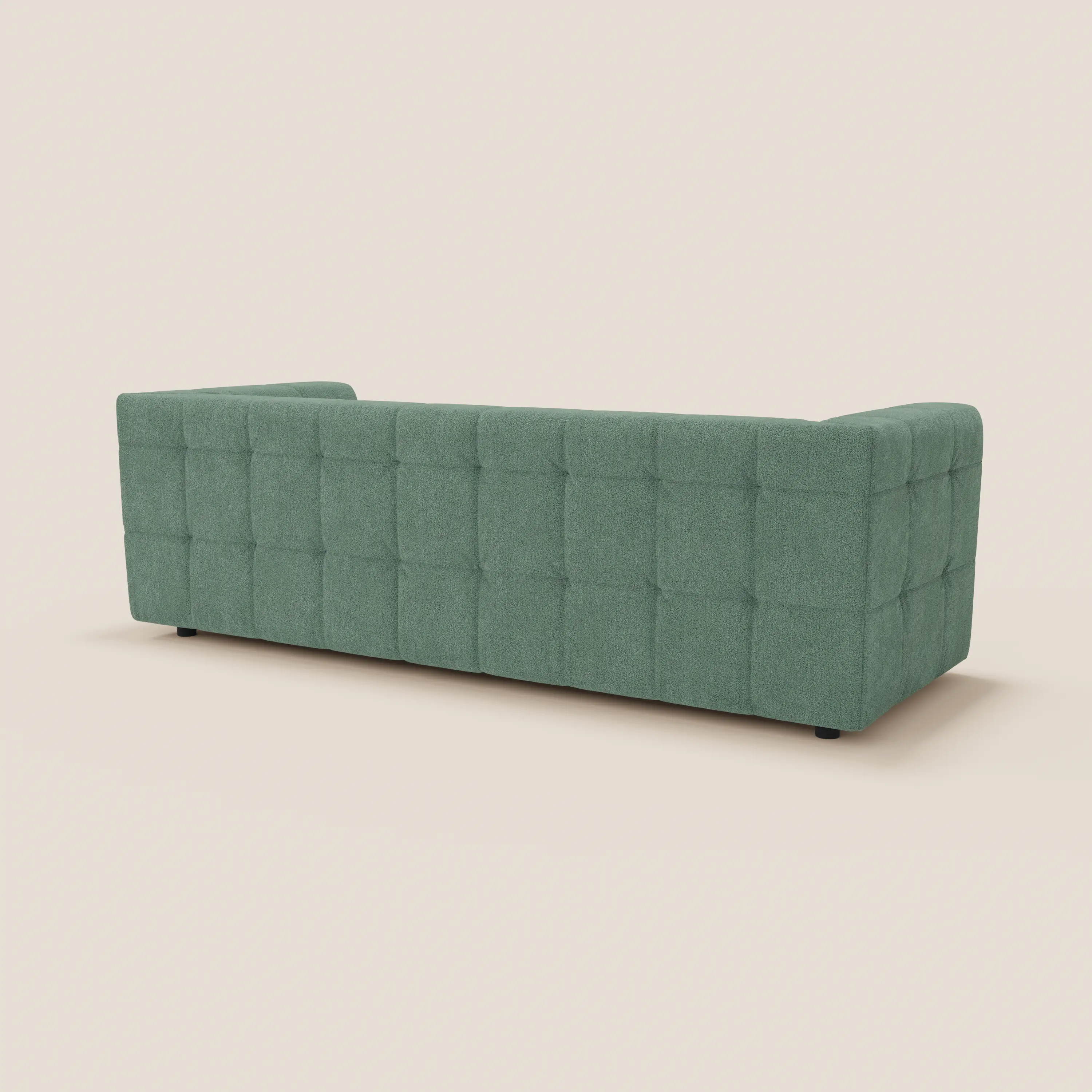 Mosaic – Canapé modulable 3 places en bouclé : avec finition capitonnée et design en tissu détachable T21 - Image 135