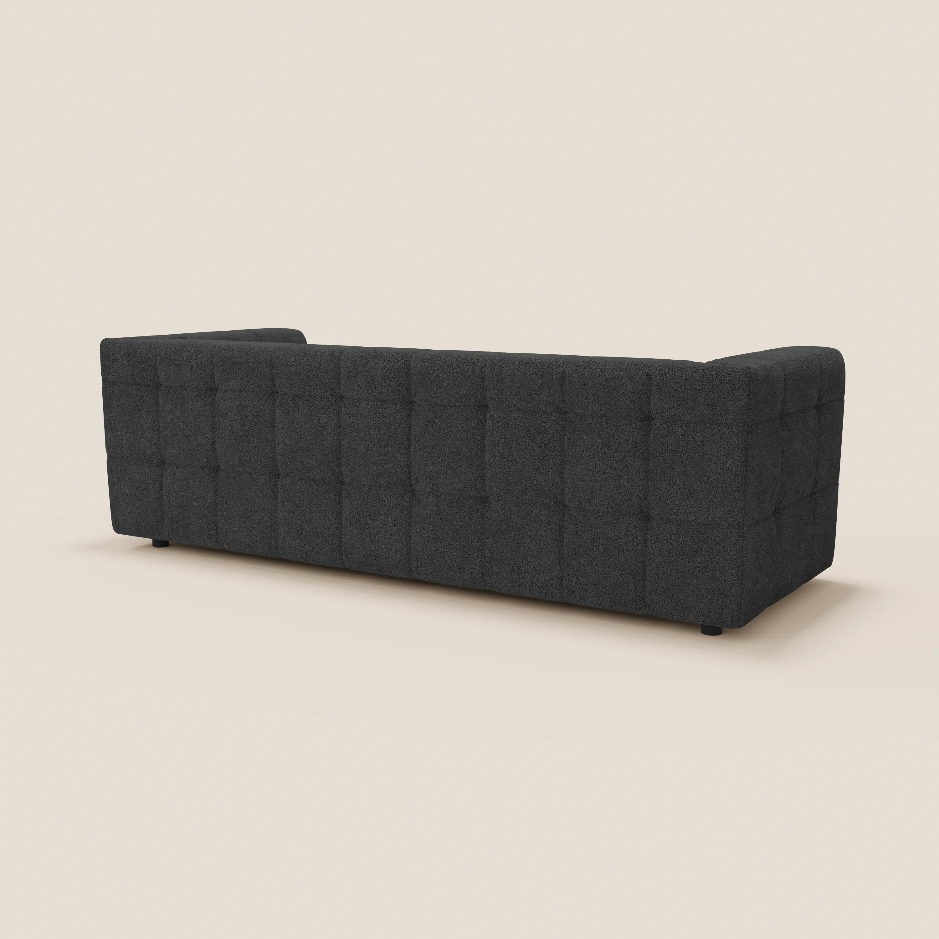 Mosaic – Canapé modulable 3 places en bouclé : avec finition capitonnée et design en tissu détachable T21 - Image 18