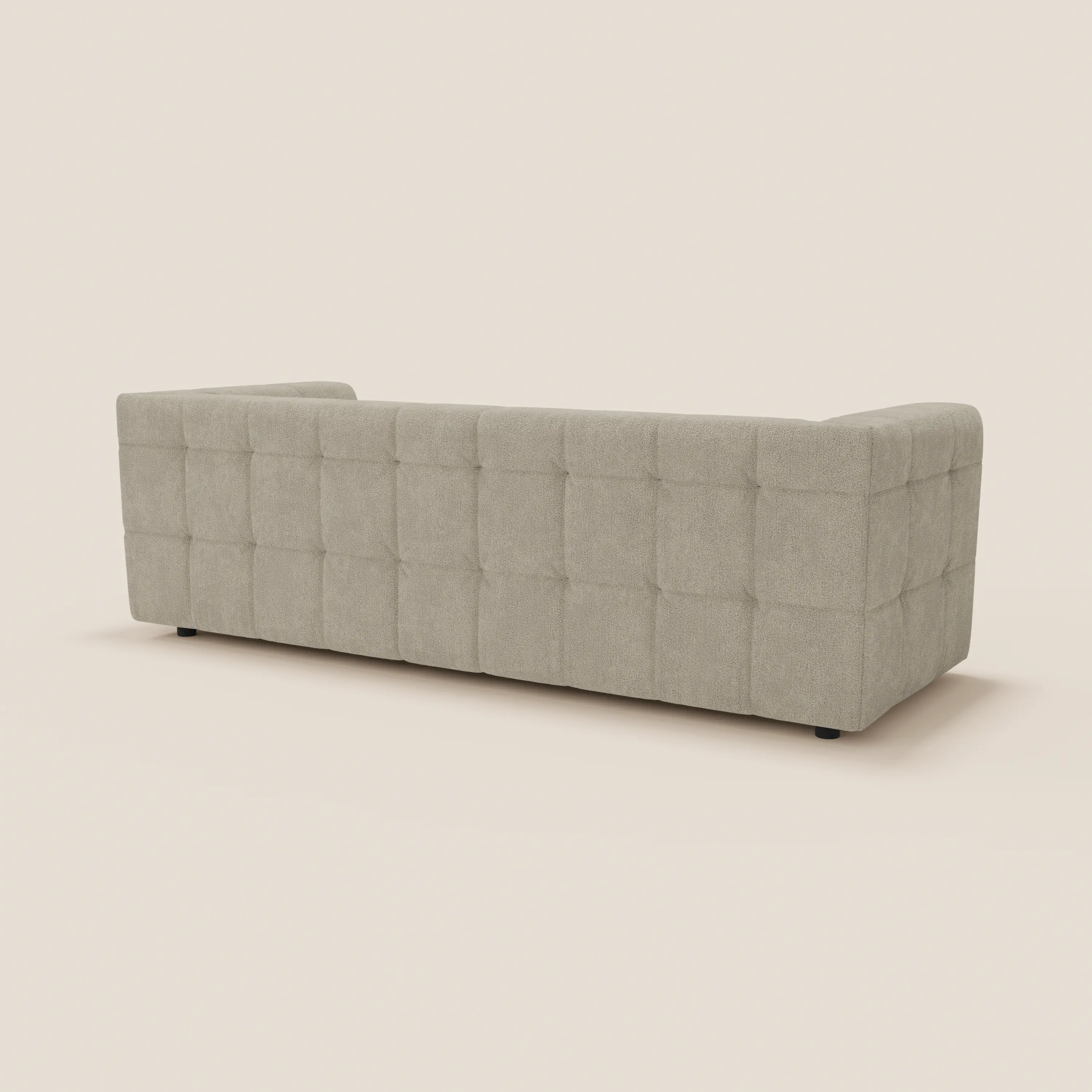 Mosaic – Canapé modulable 3 places en bouclé : avec finition capitonnée et design en tissu détachable T21 - Image 27