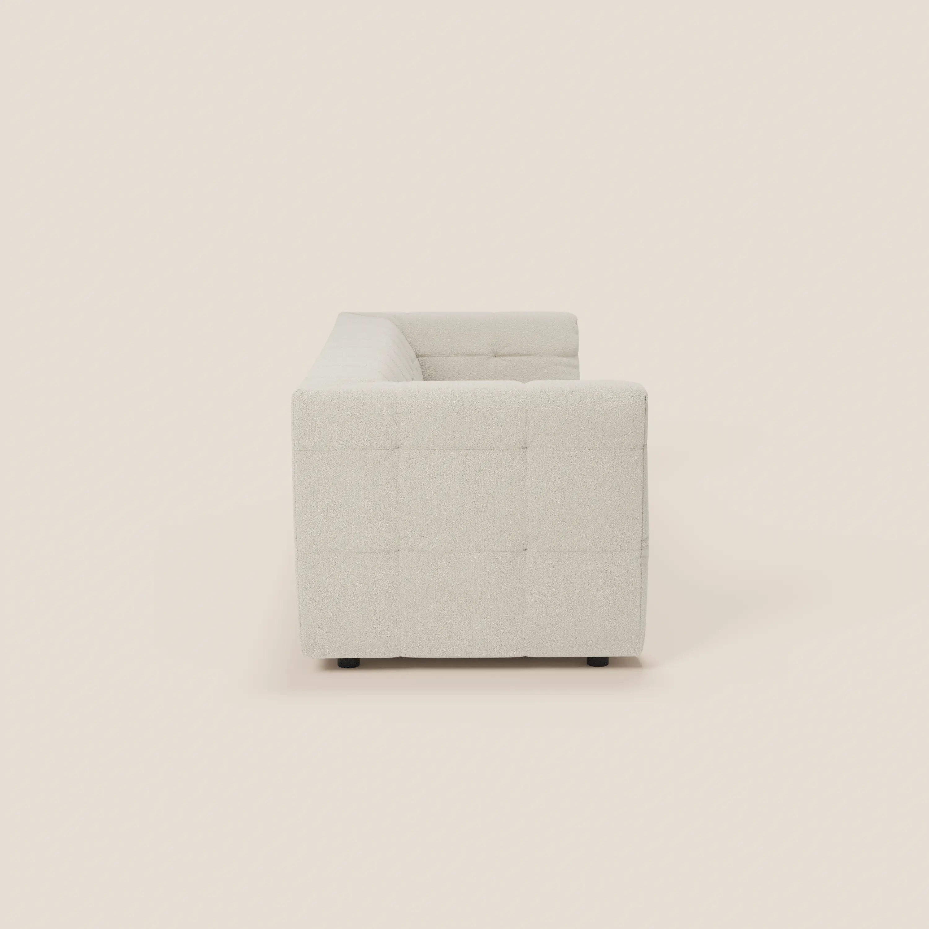 Mosaic – Canapé modulable 3 places en bouclé : avec finition capitonnée et design en tissu détachable T21 - Image 35