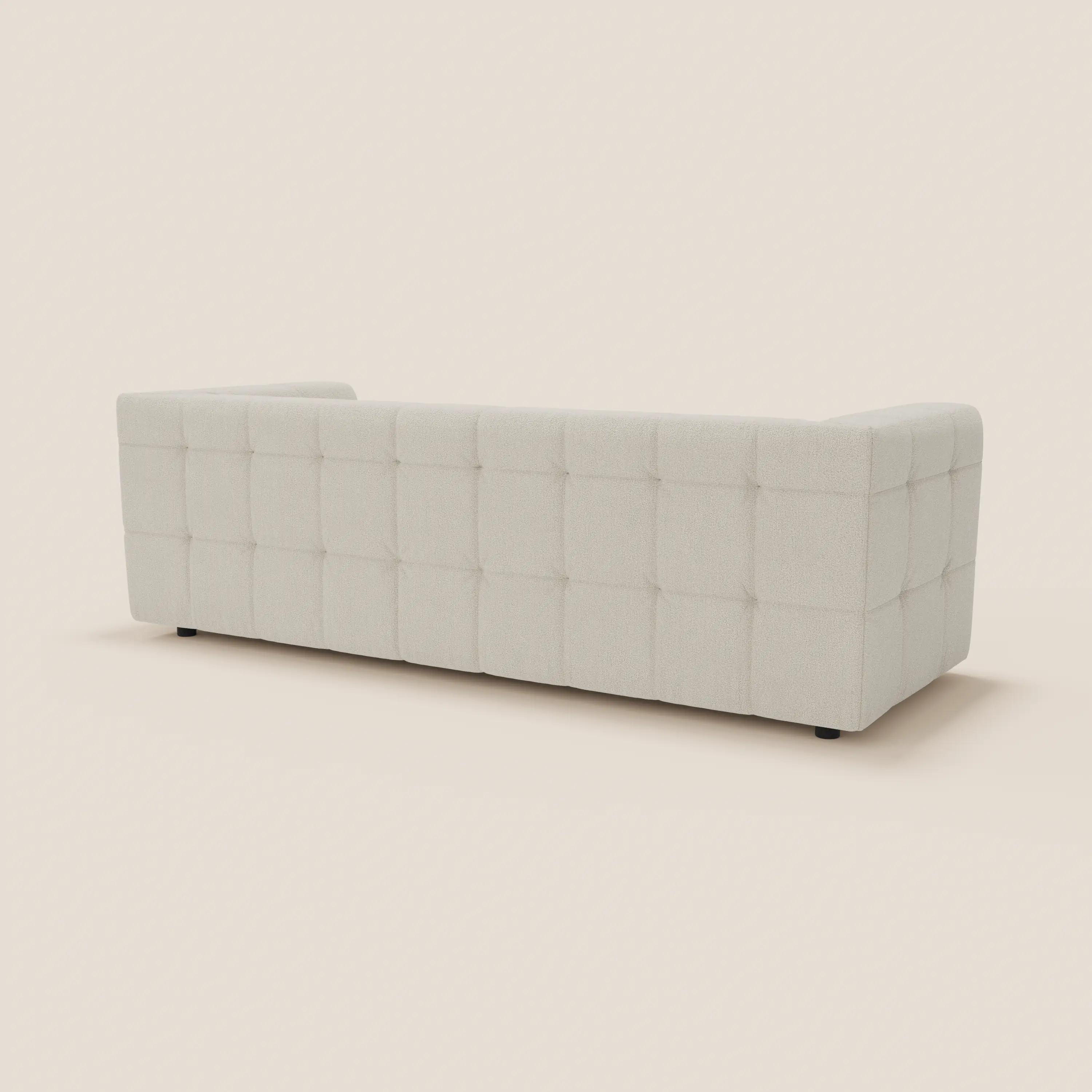 Mosaic – Canapé modulable 3 places en bouclé : avec finition capitonnée et design en tissu détachable T21 - Image 36