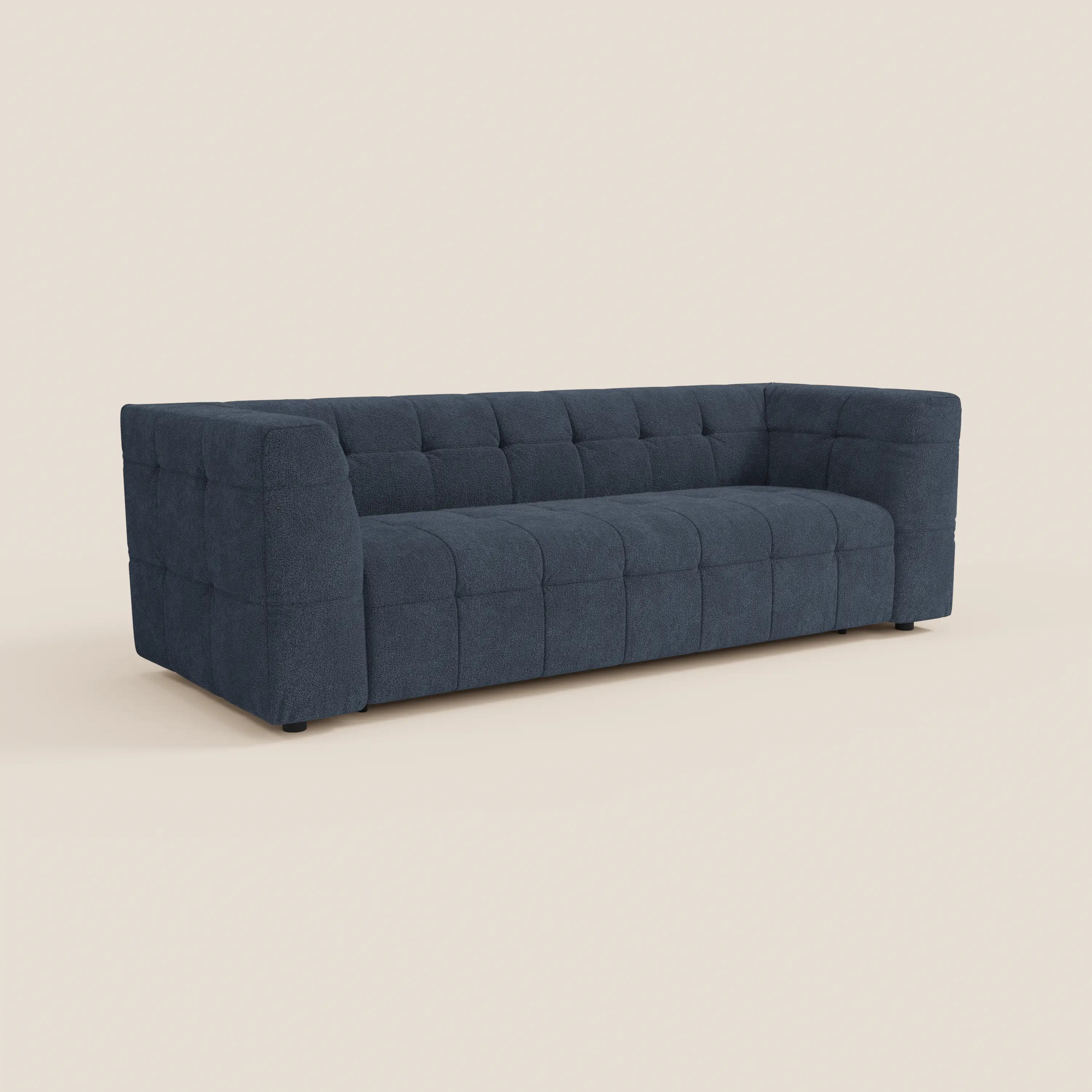 Mosaic – Canapé modulable 3 places en bouclé : avec finition capitonnée et design en tissu détachable T21 - Image 41