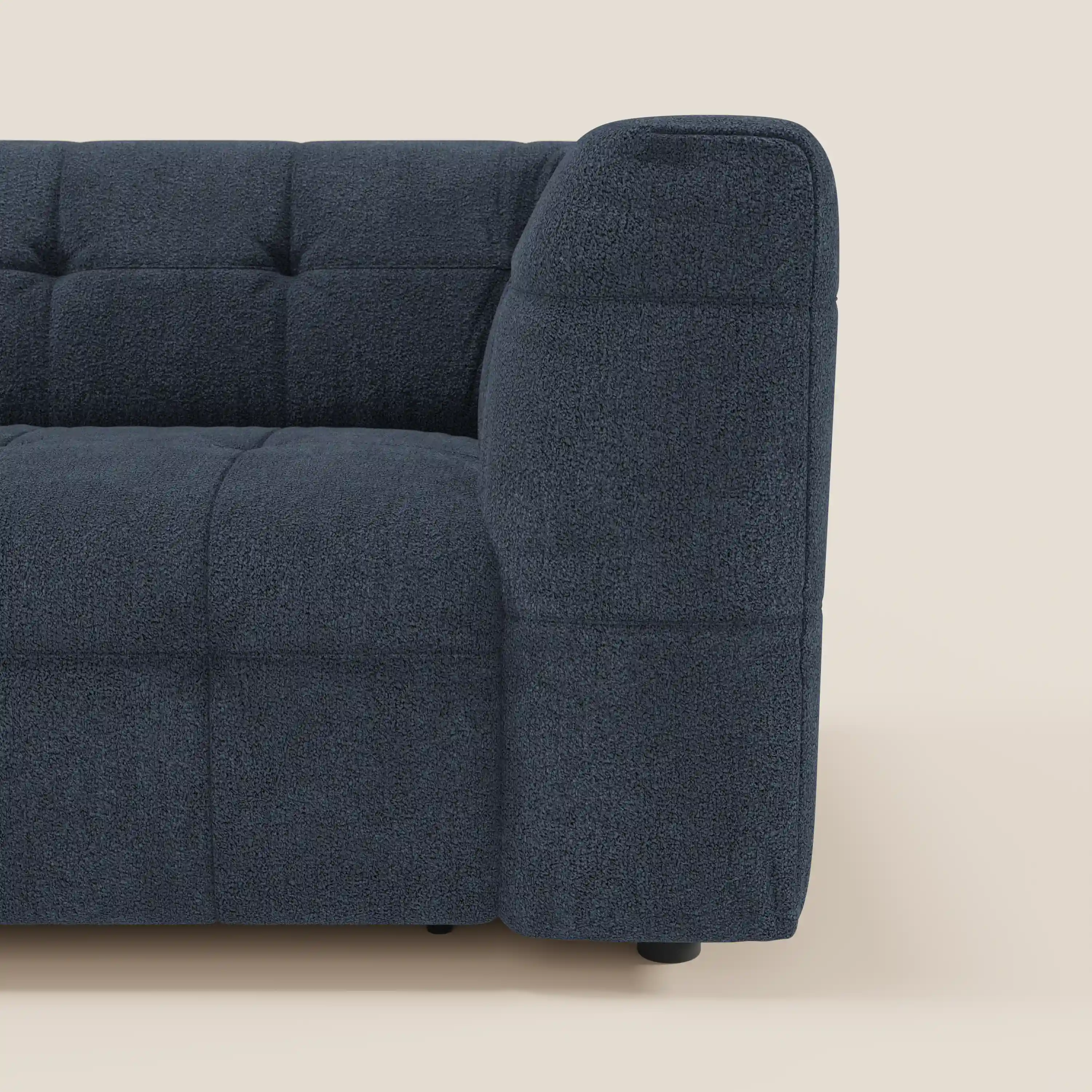 Mosaic – Canapé modulable 3 places en bouclé : avec finition capitonnée et design en tissu détachable T21 - Image 42