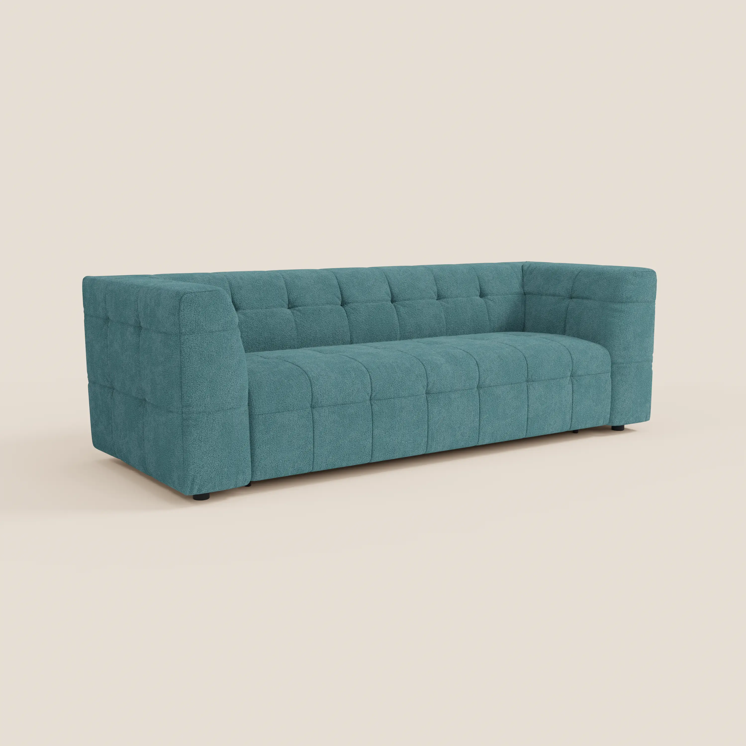 Mosaic – Canapé modulable 3 places en bouclé : avec finition capitonnée et design en tissu détachable T21 - Image 68