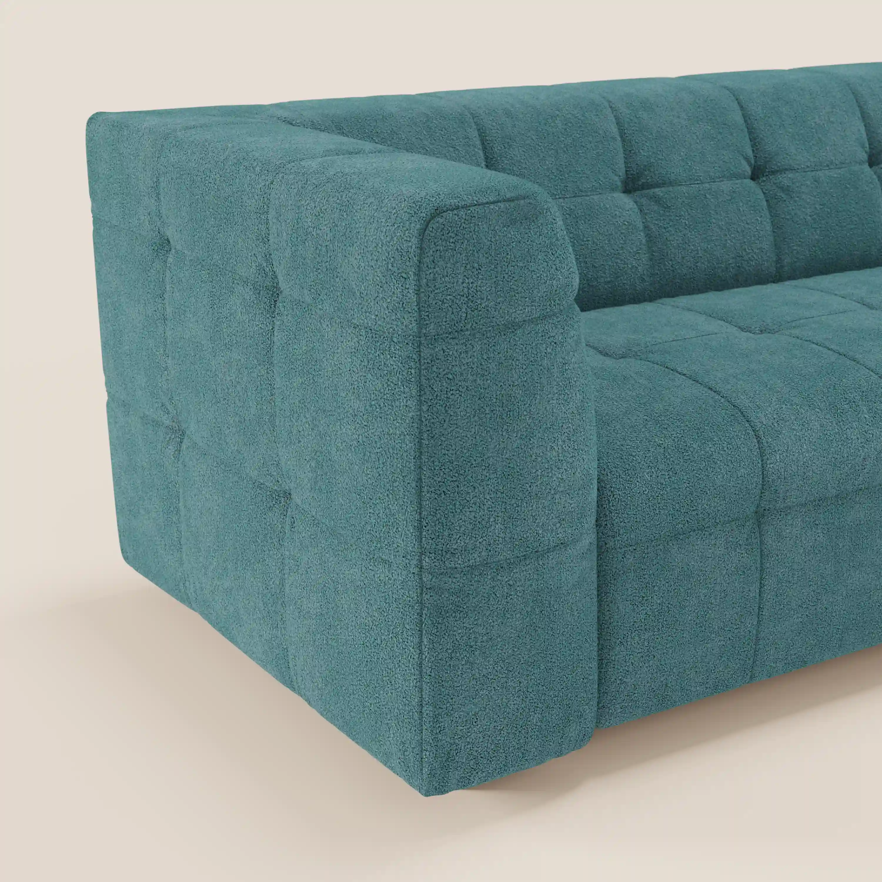 Mosaic – Canapé modulable 3 places en bouclé : avec finition capitonnée et design en tissu détachable T21 - Image 70