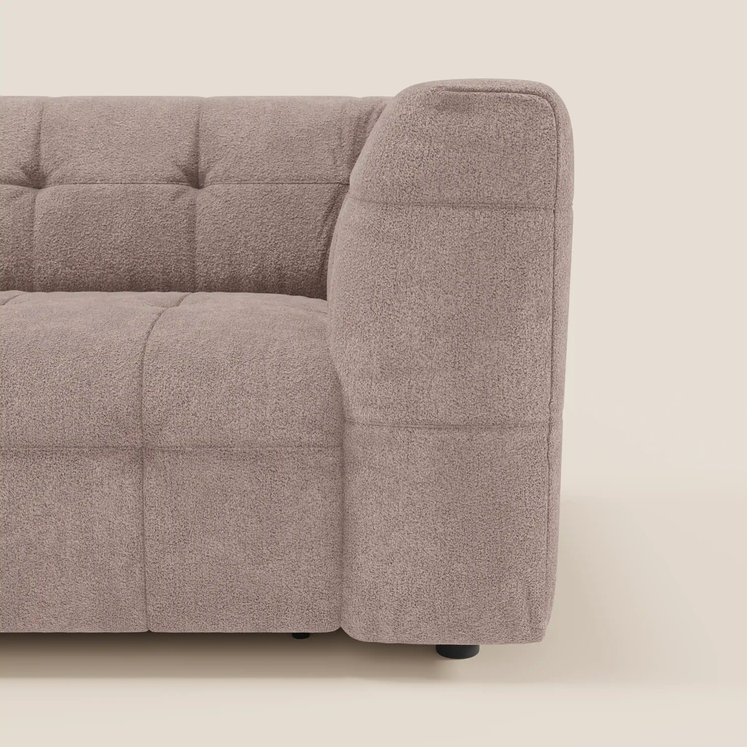 Mosaic – Canapé modulable 3 places en bouclé : avec finition capitonnée et design en tissu détachable T21 - Image 78