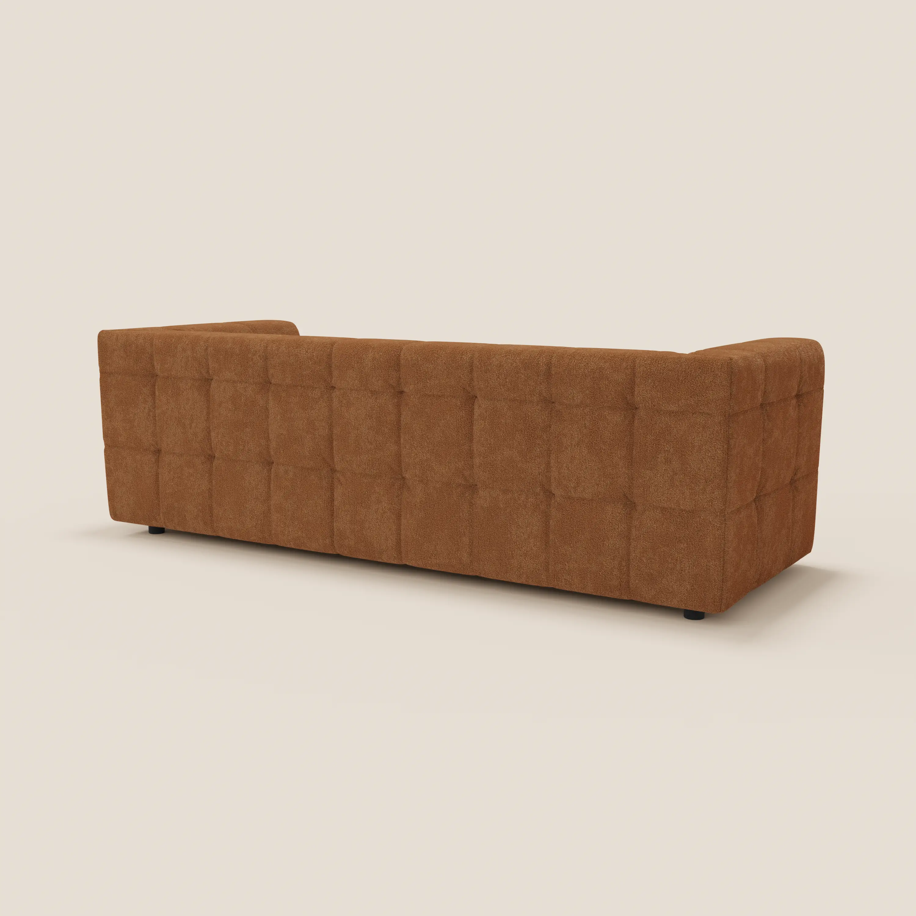 Mosaic – Canapé modulable 3 places en bouclé : avec finition capitonnée et design en tissu détachable T21 - Image 8