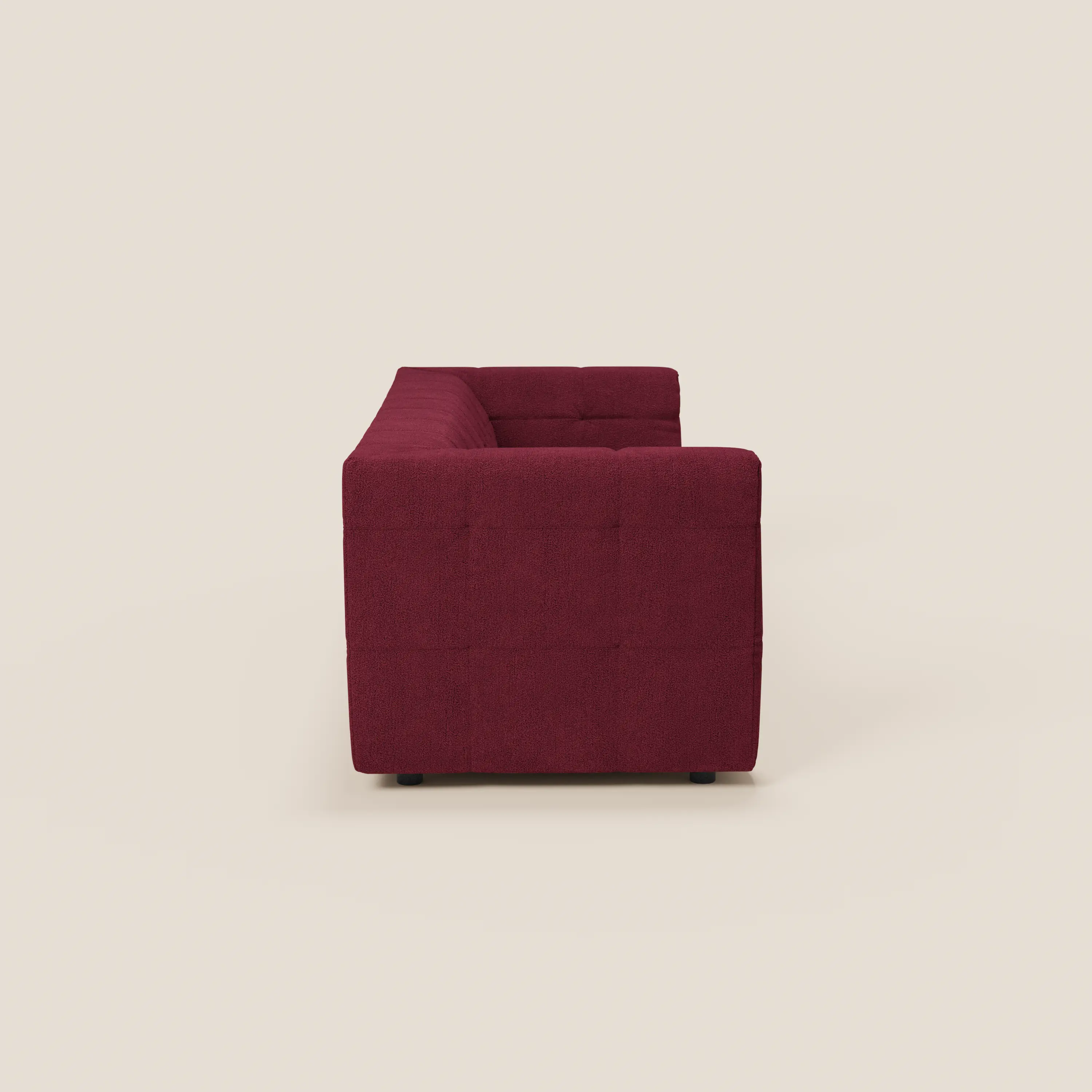 Mosaic – Canapé modulable 3 places en bouclé : avec finition capitonnée et design en tissu détachable T21 - Image 89