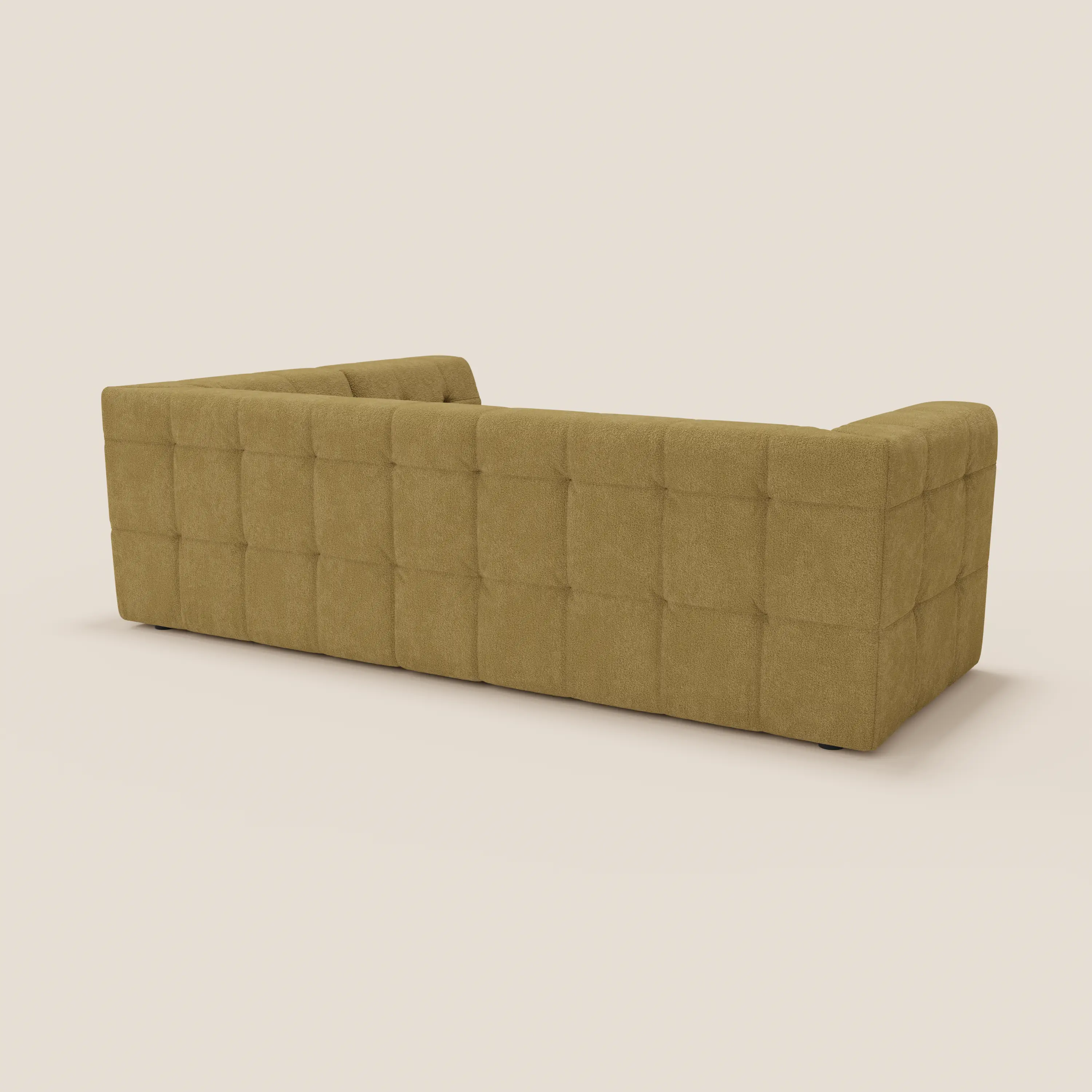 Mosaic canapé d'angle modulable en bouclé : capitonné et design en tissu détachable T21 - Image 121