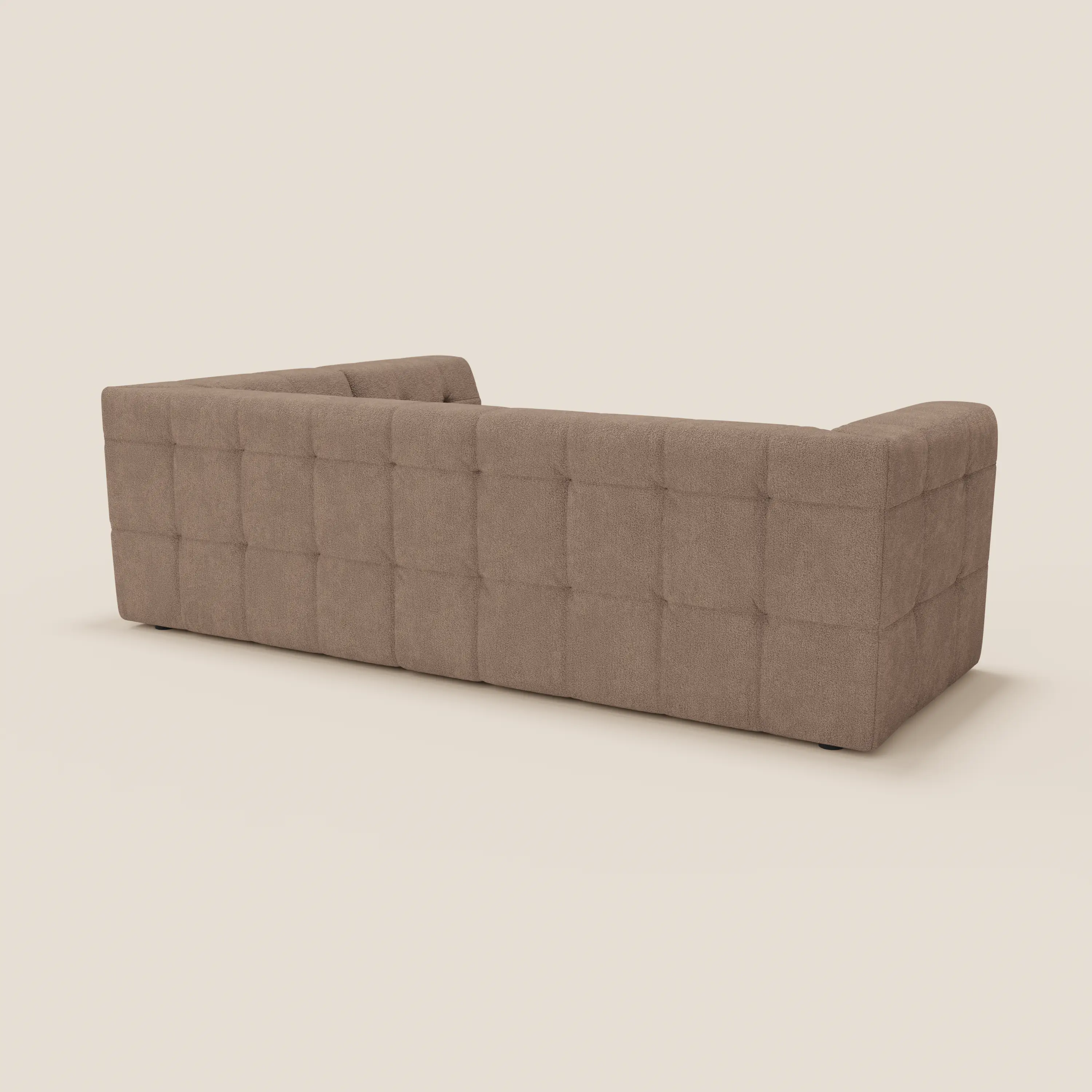 Mosaic canapé d'angle modulable en bouclé : capitonné et design en tissu détachable T21 - Image 132