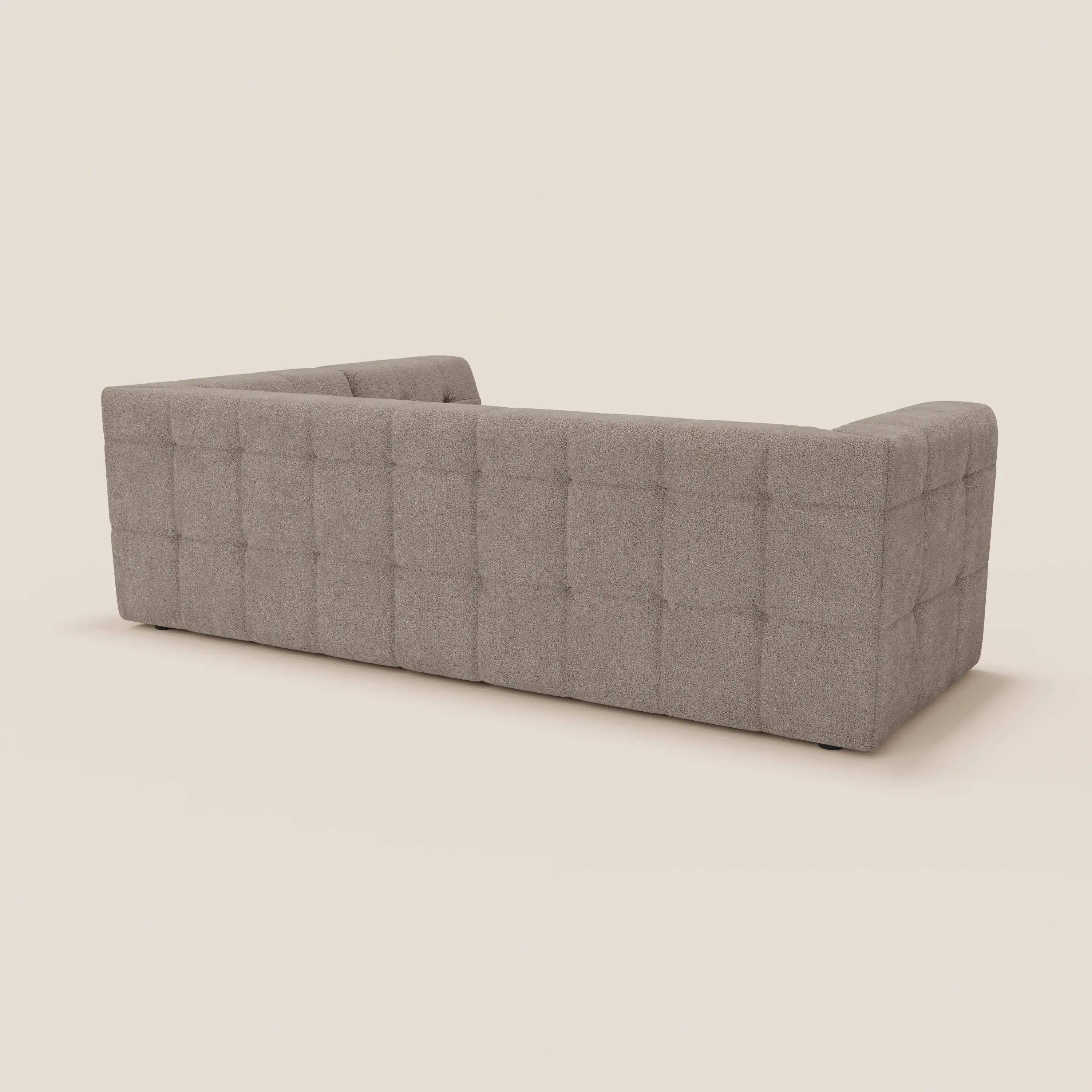 Mosaic canapé d'angle modulable en bouclé : capitonné et design en tissu détachable T21 - Image 143