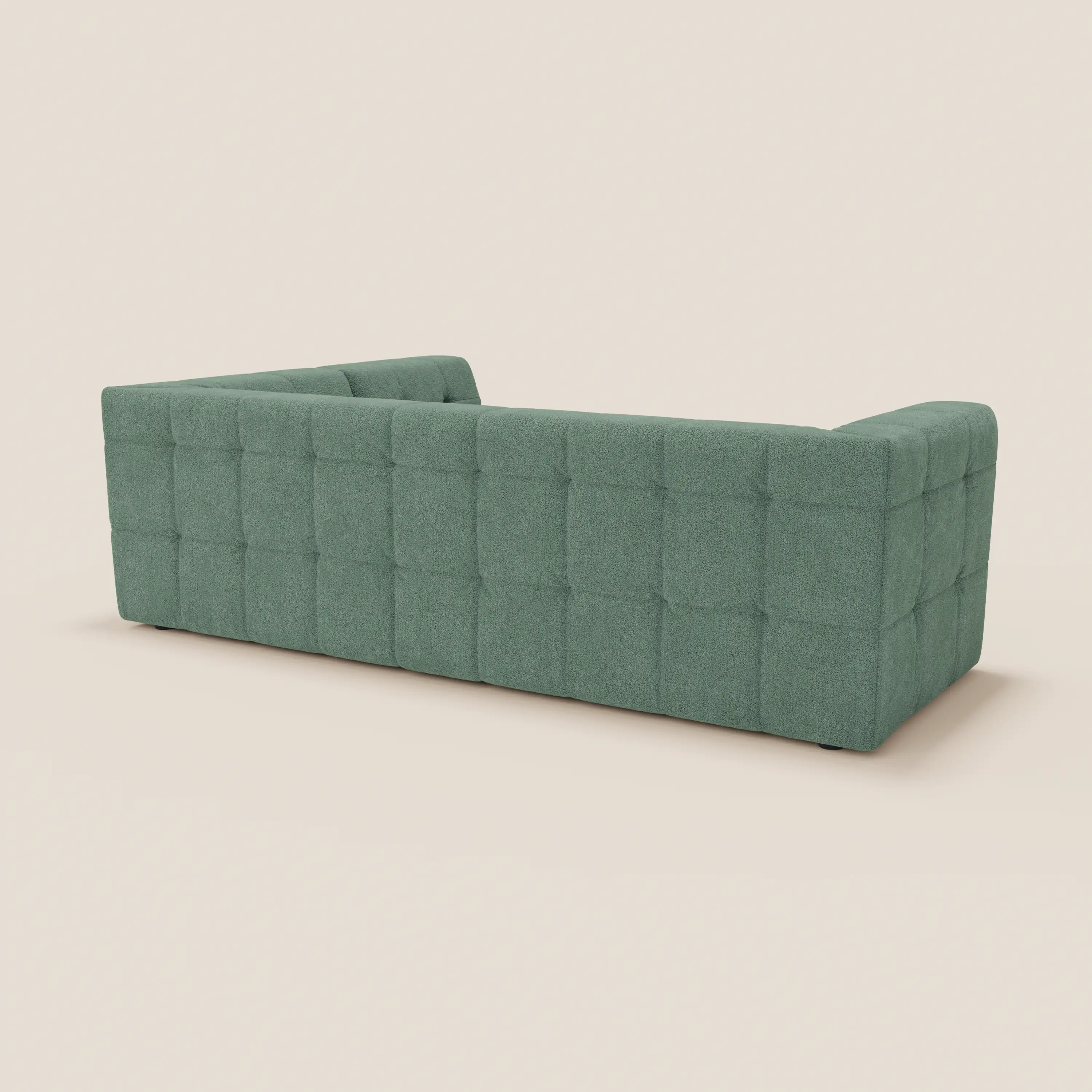 Mosaic canapé d'angle modulable en bouclé : capitonné et design en tissu détachable T21 - Image 165