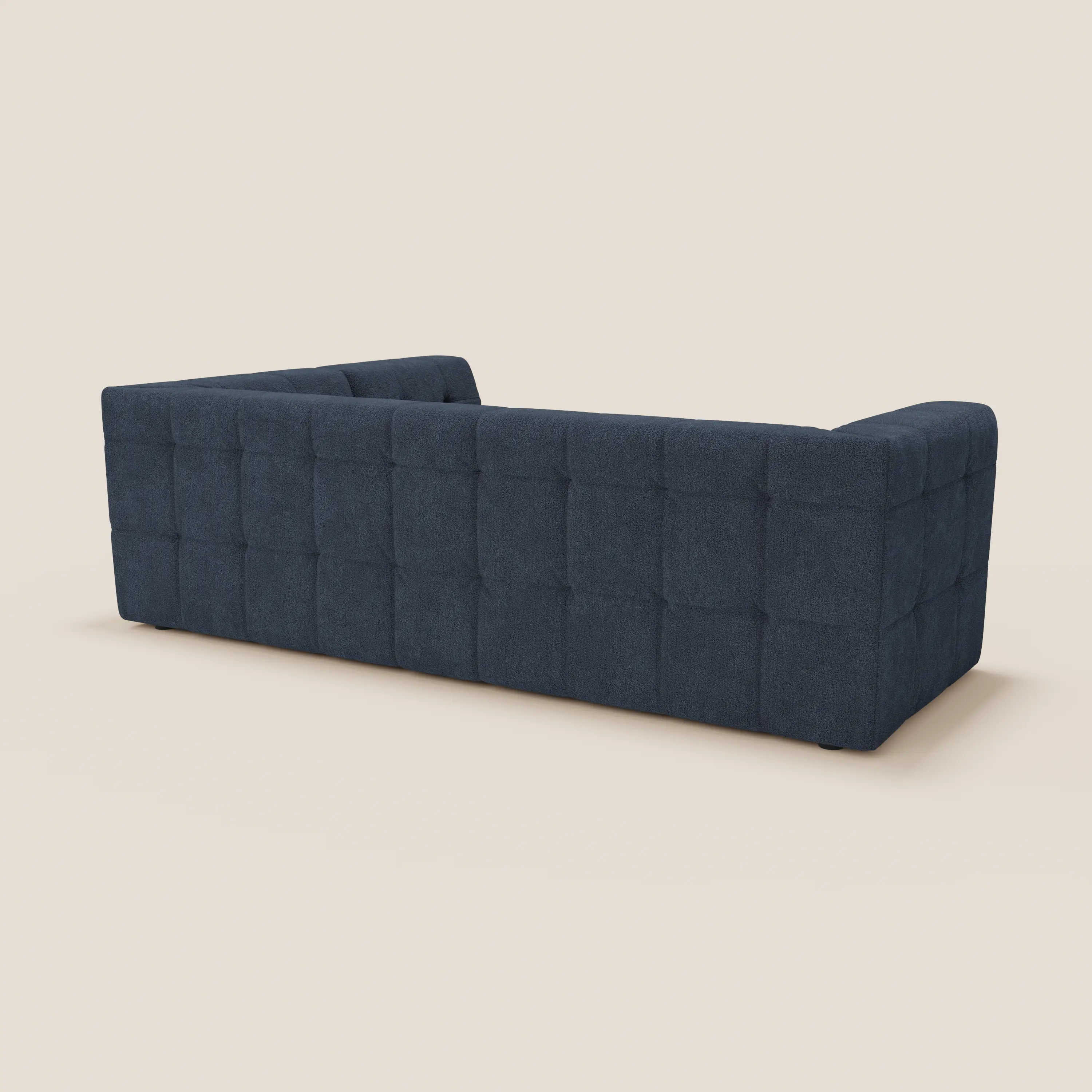 Mosaic canapé d'angle modulable en bouclé : capitonné et design en tissu détachable T21 - Image 66