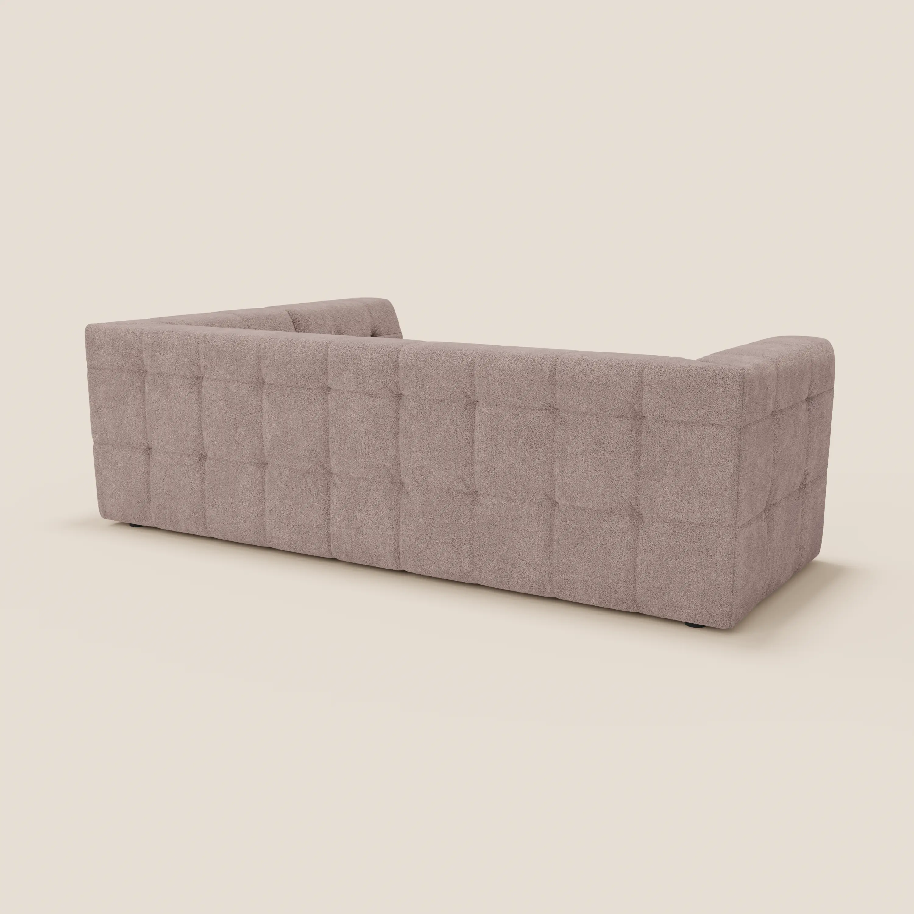Mosaic canapé d'angle modulable en bouclé : capitonné et design en tissu détachable T21 - Image 99