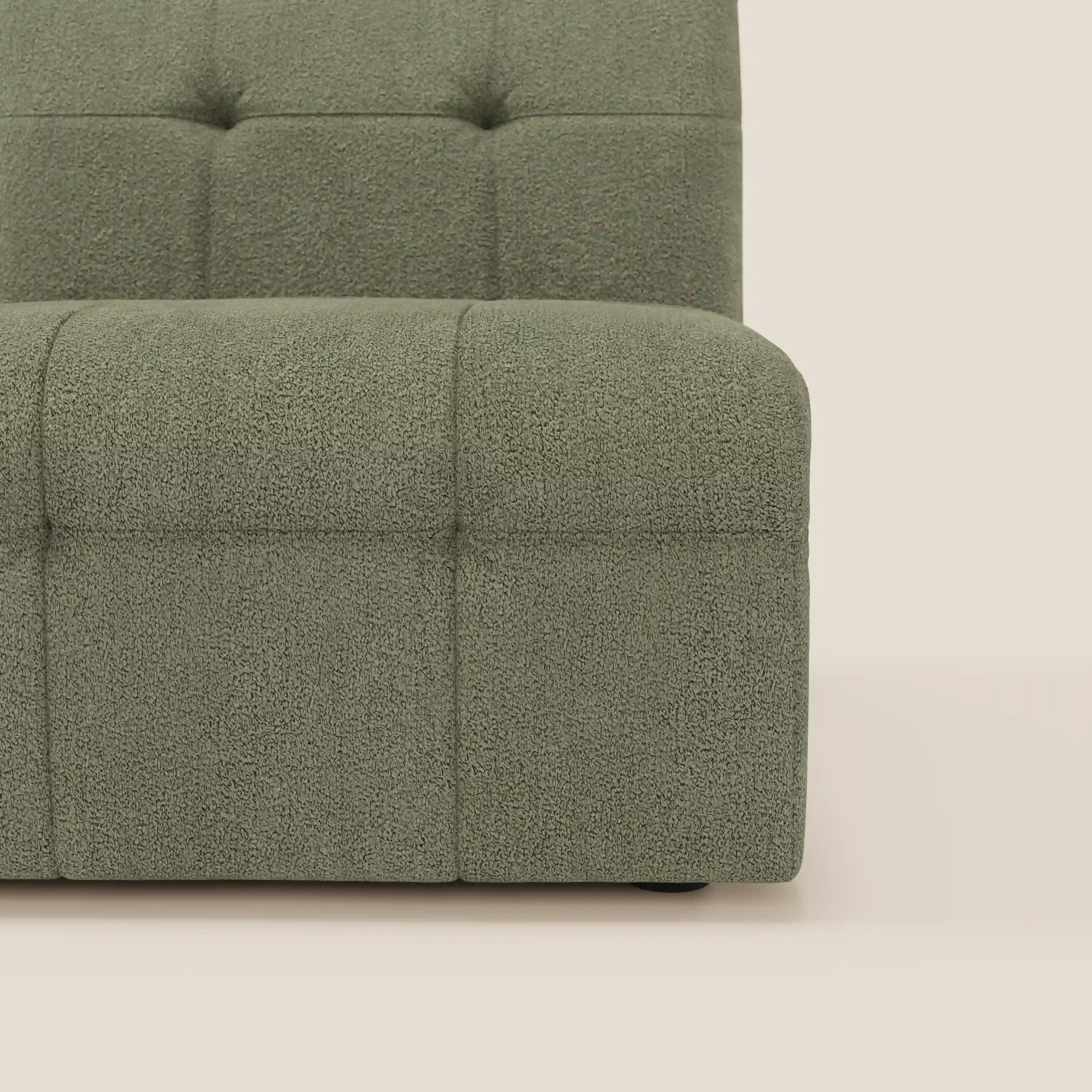 Mosaic module fauteuil 77 cm en bouclé - finition capitonnée et design en tissu détachable T21 - Image 122