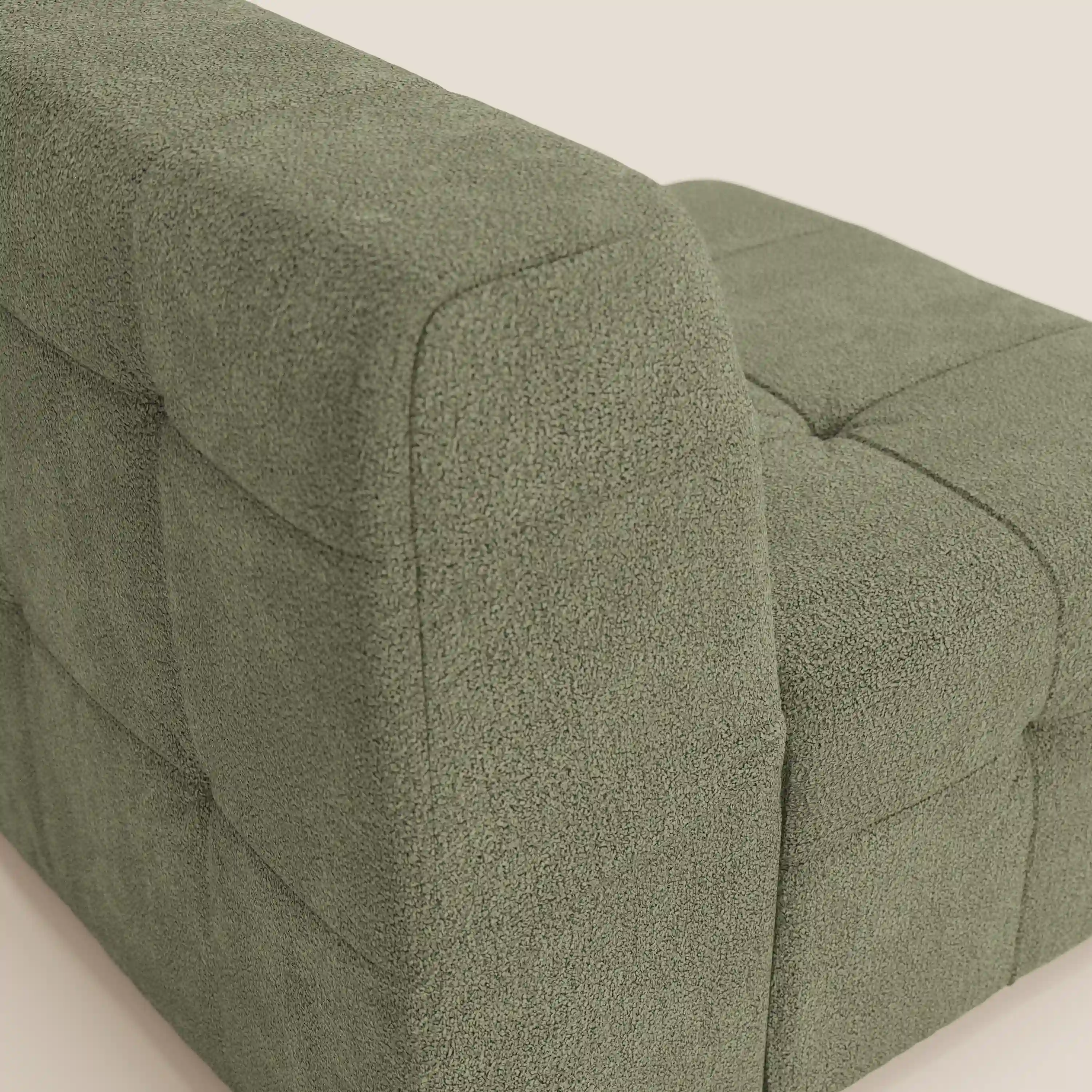 Mosaic module fauteuil 77 cm en bouclé - finition capitonnée et design en tissu détachable T21 - Image 125