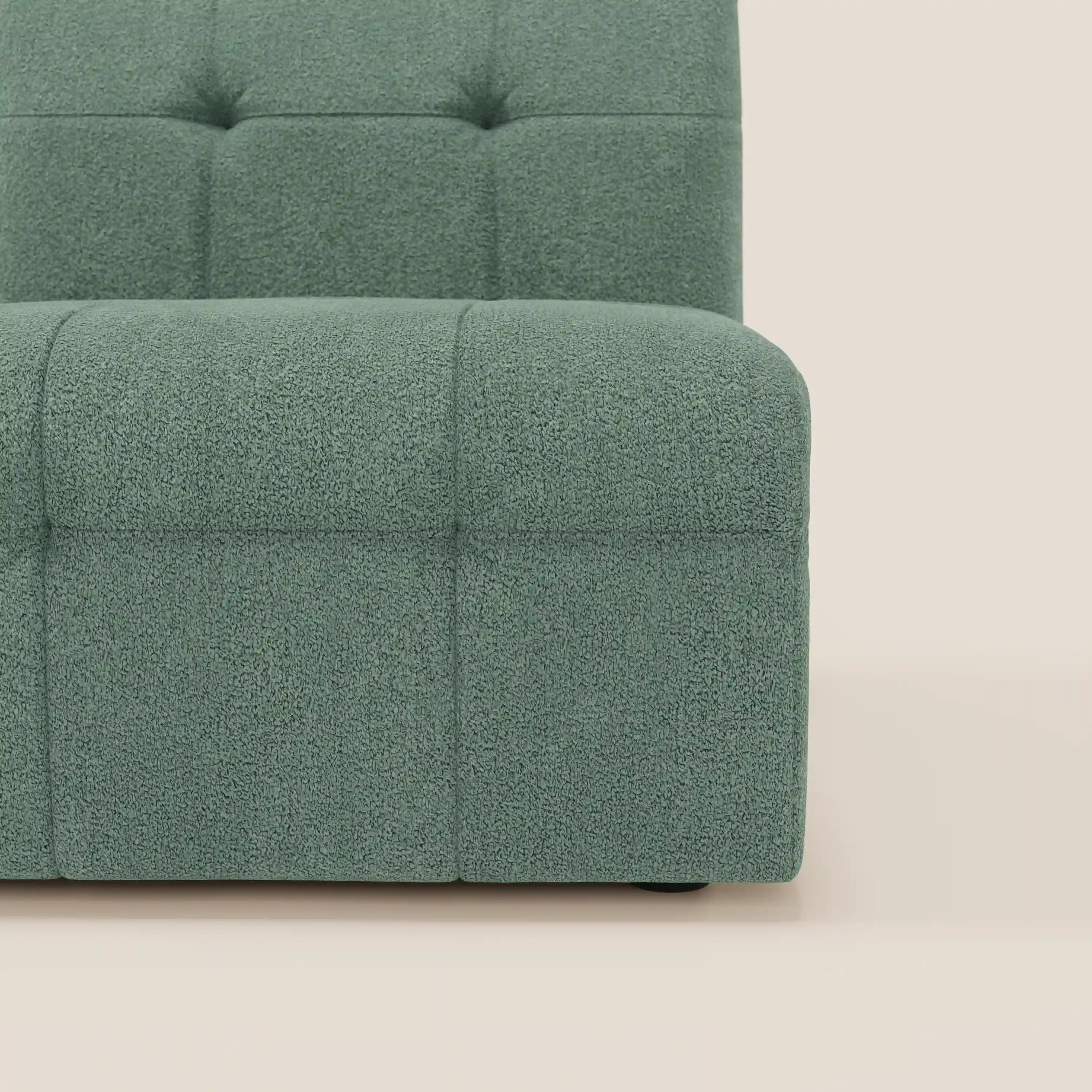 Mosaic module fauteuil 77 cm en bouclé - finition capitonnée et design en tissu détachable T21 - Image 131