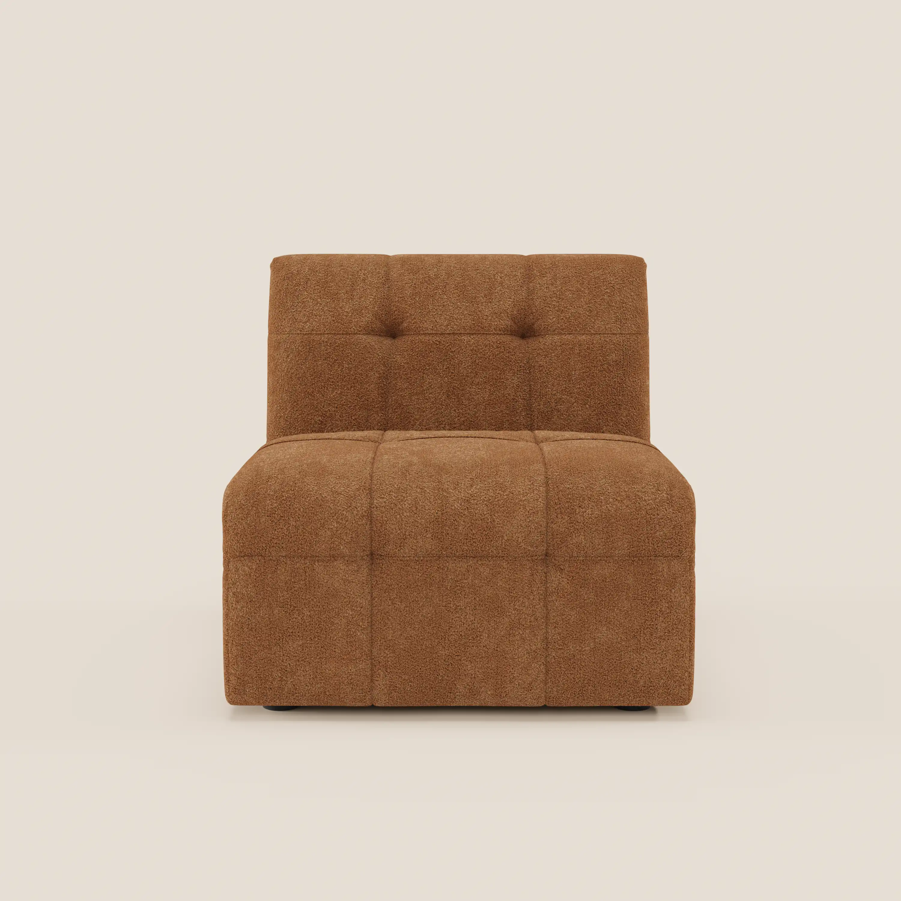 Mosaic module fauteuil 77 cm en bouclé - finition capitonnée et design en tissu détachable T21 - Image 29