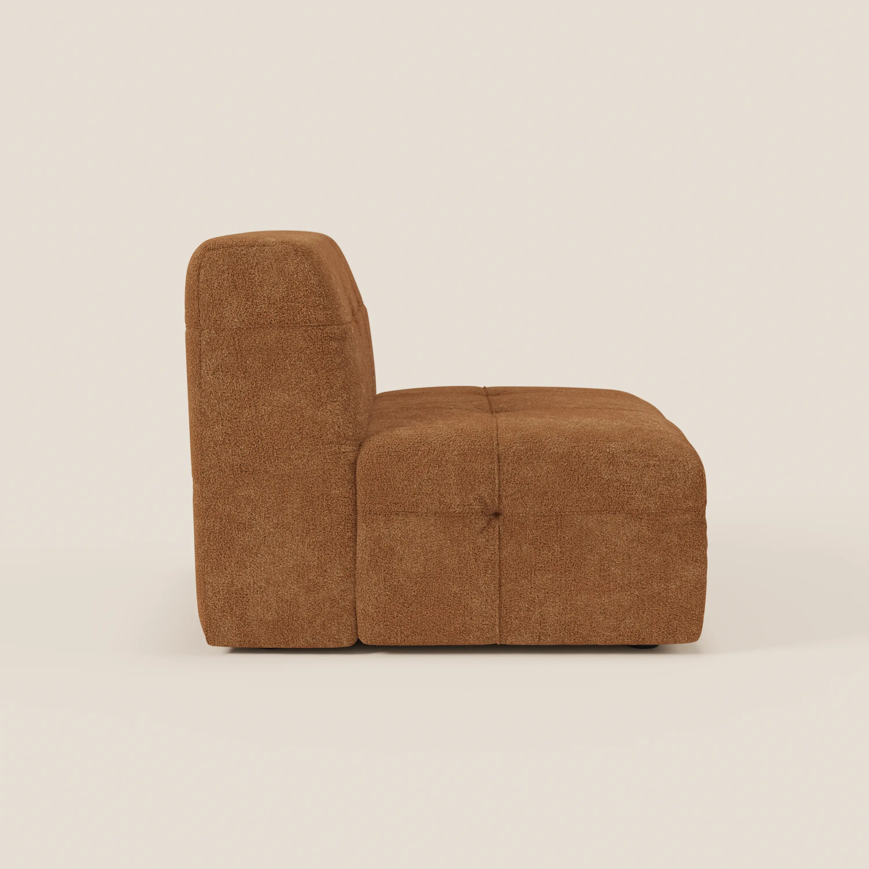 Mosaic module fauteuil 77 cm en bouclé - finition capitonnée et design en tissu détachable T21 - Image 33