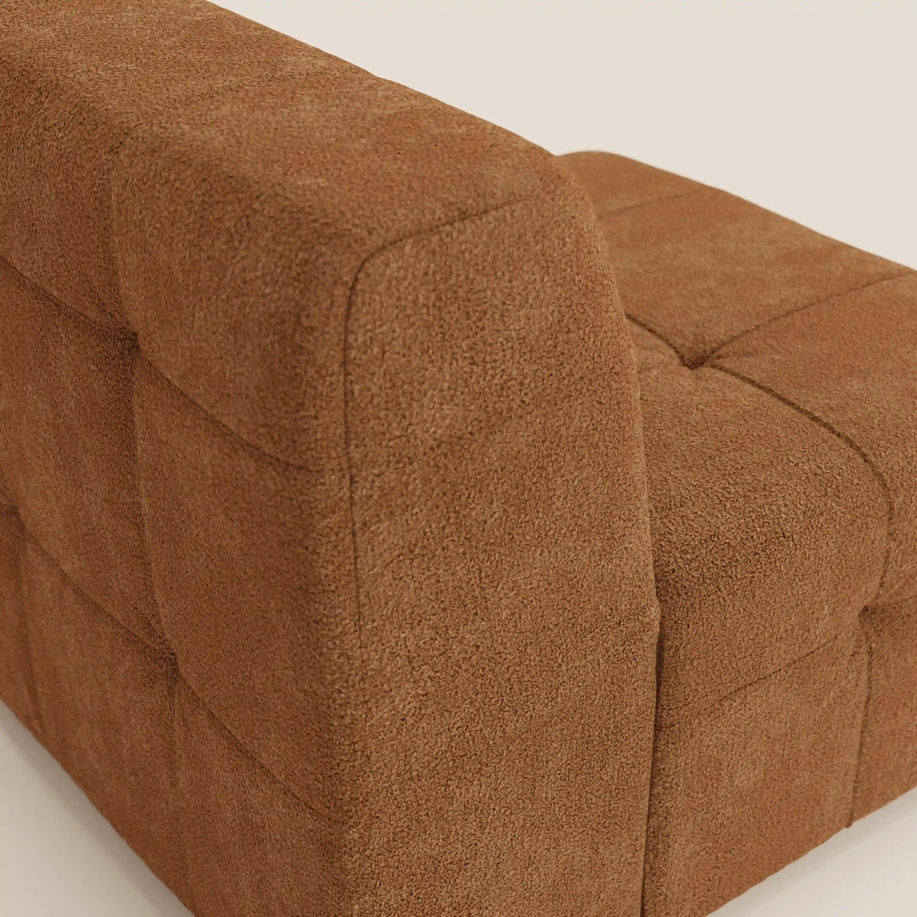 Mosaic module fauteuil 77 cm en bouclé - finition capitonnée et design en tissu détachable T21 - Image 35