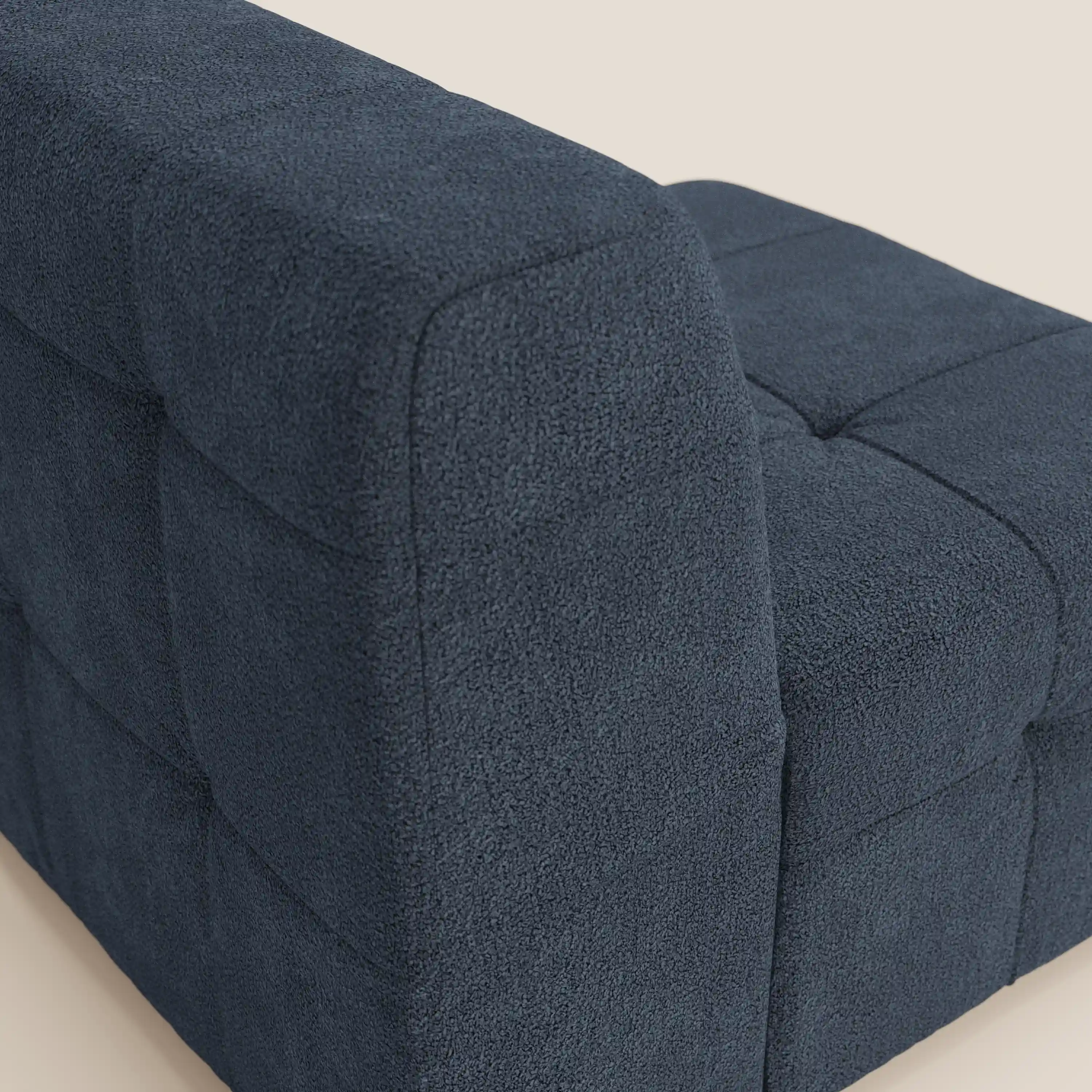 Mosaic module fauteuil 77 cm en bouclé - finition capitonnée et design en tissu détachable T21 - Image 53