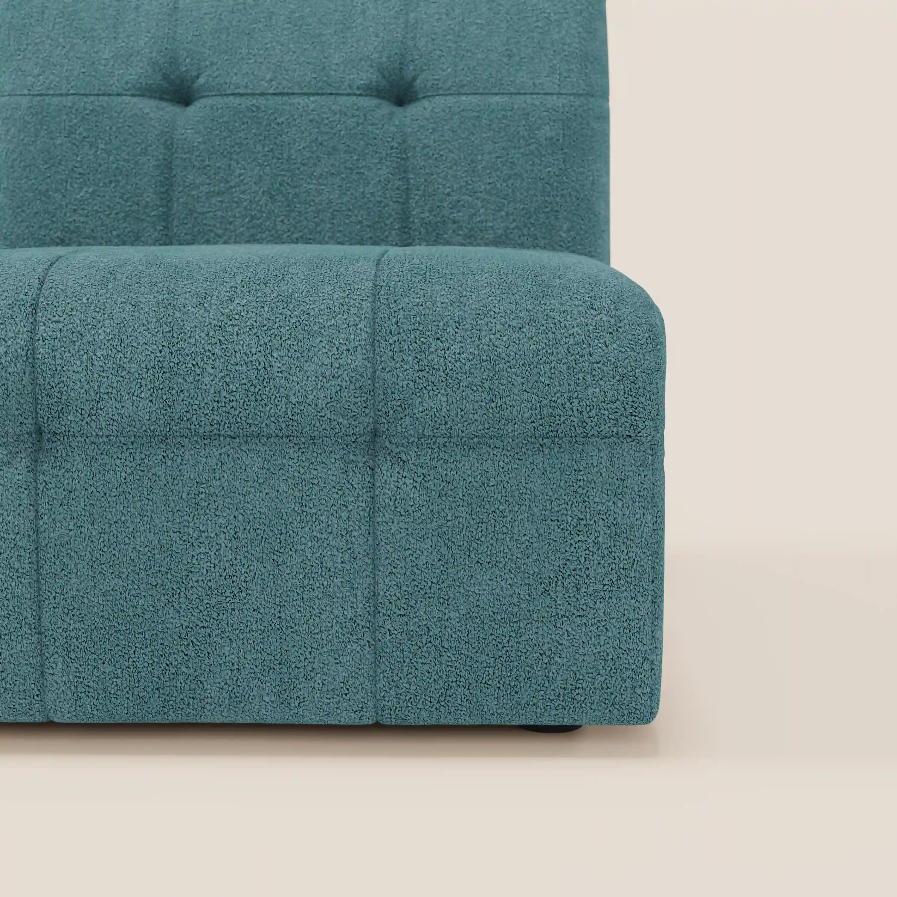 Mosaic module fauteuil 77 cm en bouclé - finition capitonnée et design en tissu détachable T21 - Image 68