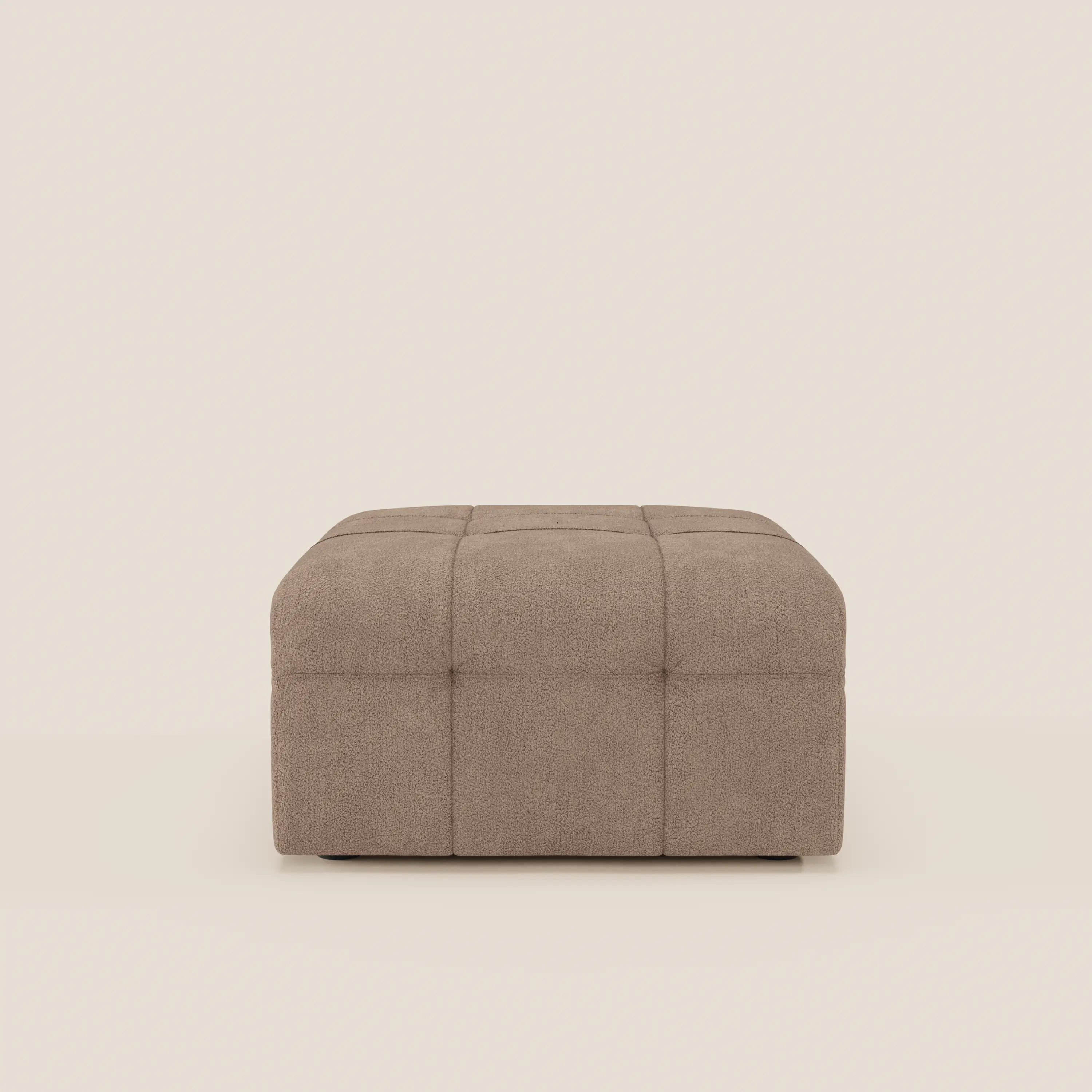 Mosaic Pouf et module en bouclé - 96 x 77 cm, design capitonné en tissu détachable T21 - Image 102