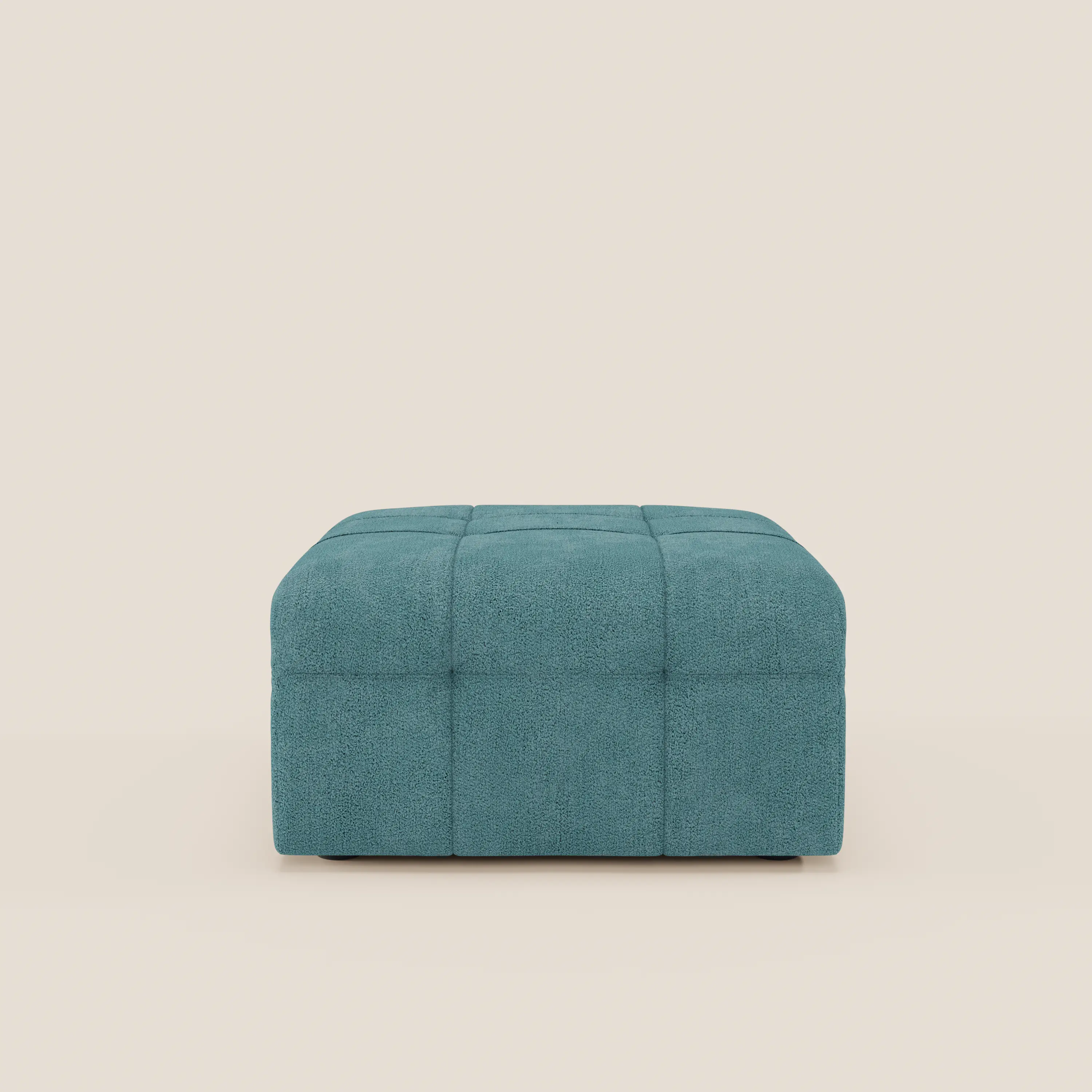 Mosaic Pouf et module en bouclé - 96 x 77 cm, design capitonné en tissu détachable T21 - Image 66