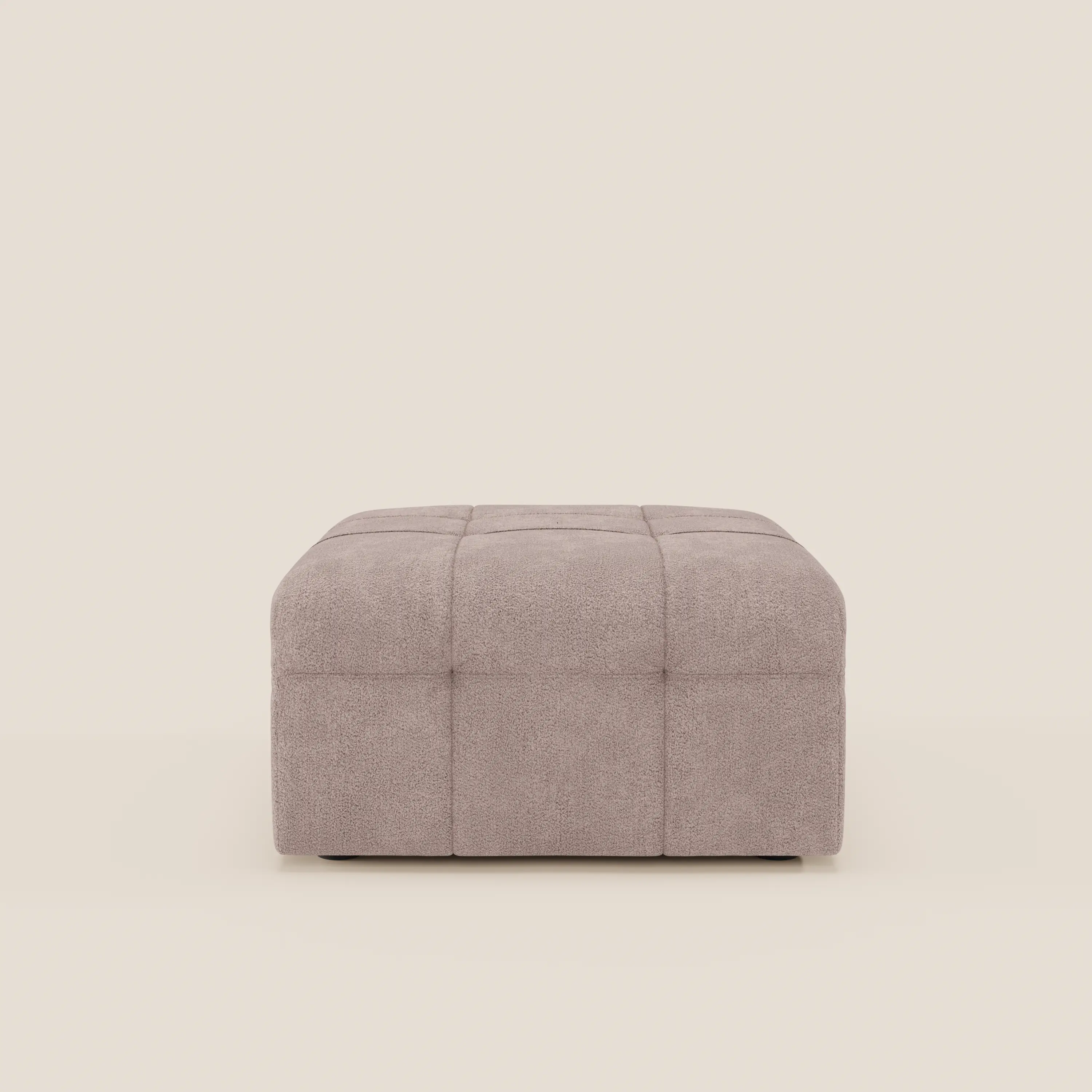 Mosaic Pouf et module en bouclé - 96 x 77 cm, design capitonné en tissu détachable T21 - Image 75