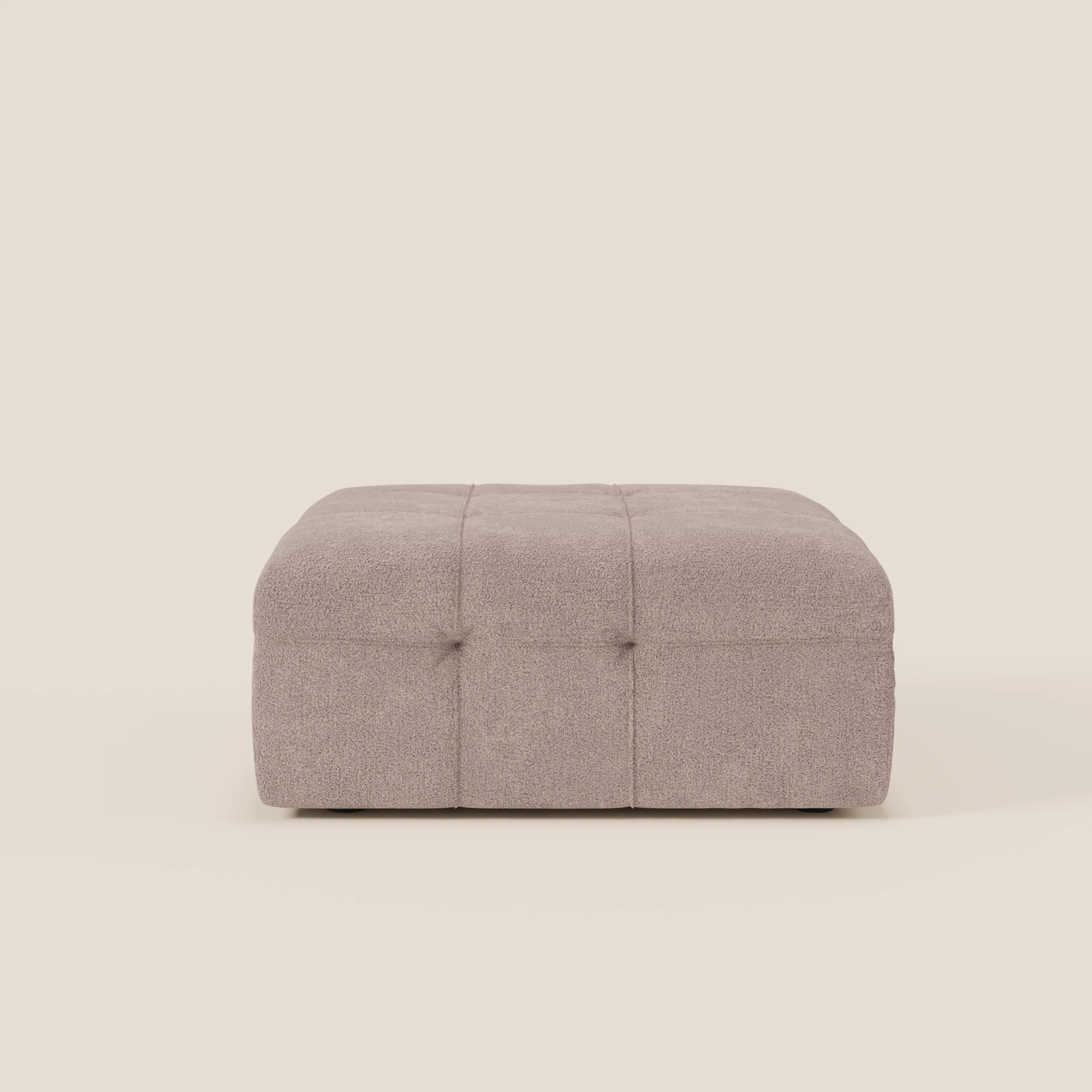 Mosaic Pouf et module en bouclé - 96 x 77 cm, design capitonné en tissu détachable T21 - Image 79