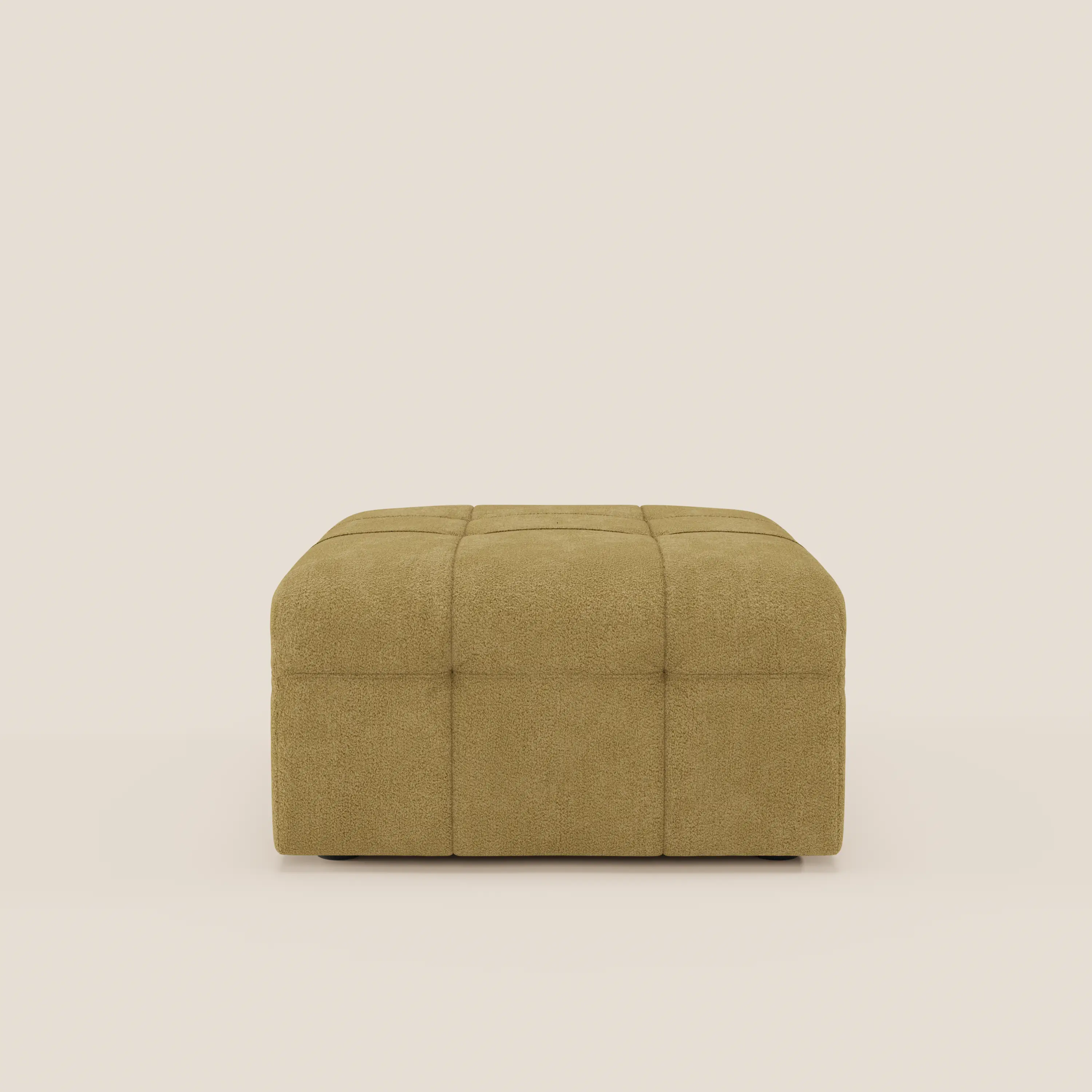 Mosaic Pouf et module en bouclé - 96 x 77 cm, design capitonné en tissu détachable T21 - Image 93