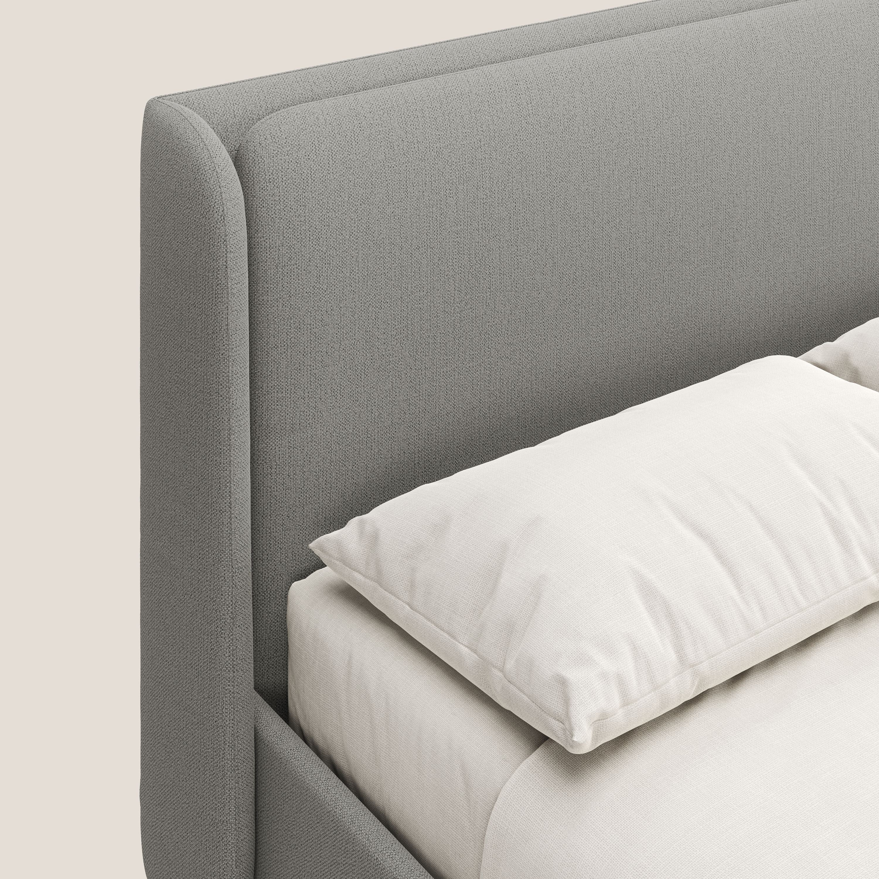Nadine lit coffre de design et confort italien en tissu imperméable T19 beige - Image 6