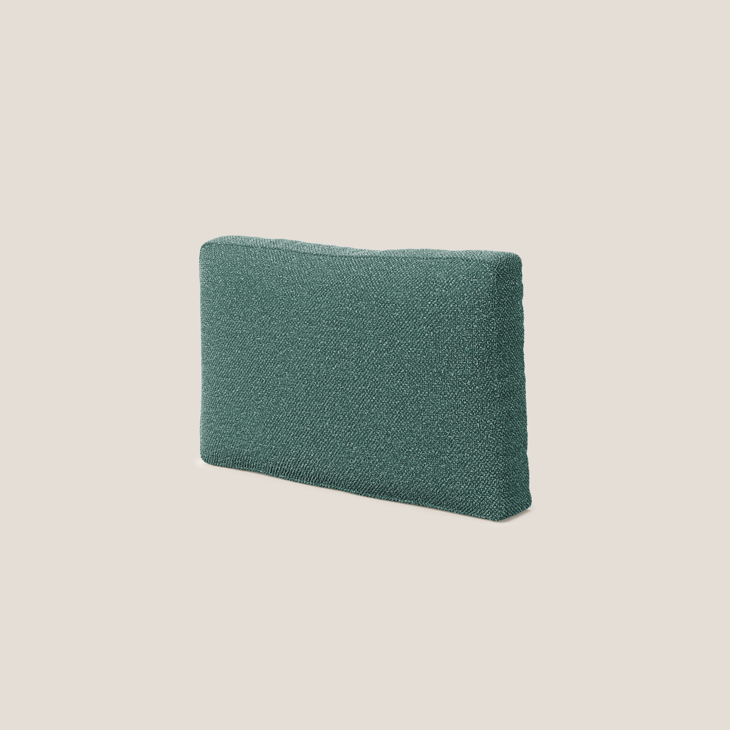 Nettuno coussin de dossier realisé  en tissu bouclè imperméable T07 vert - Image 3