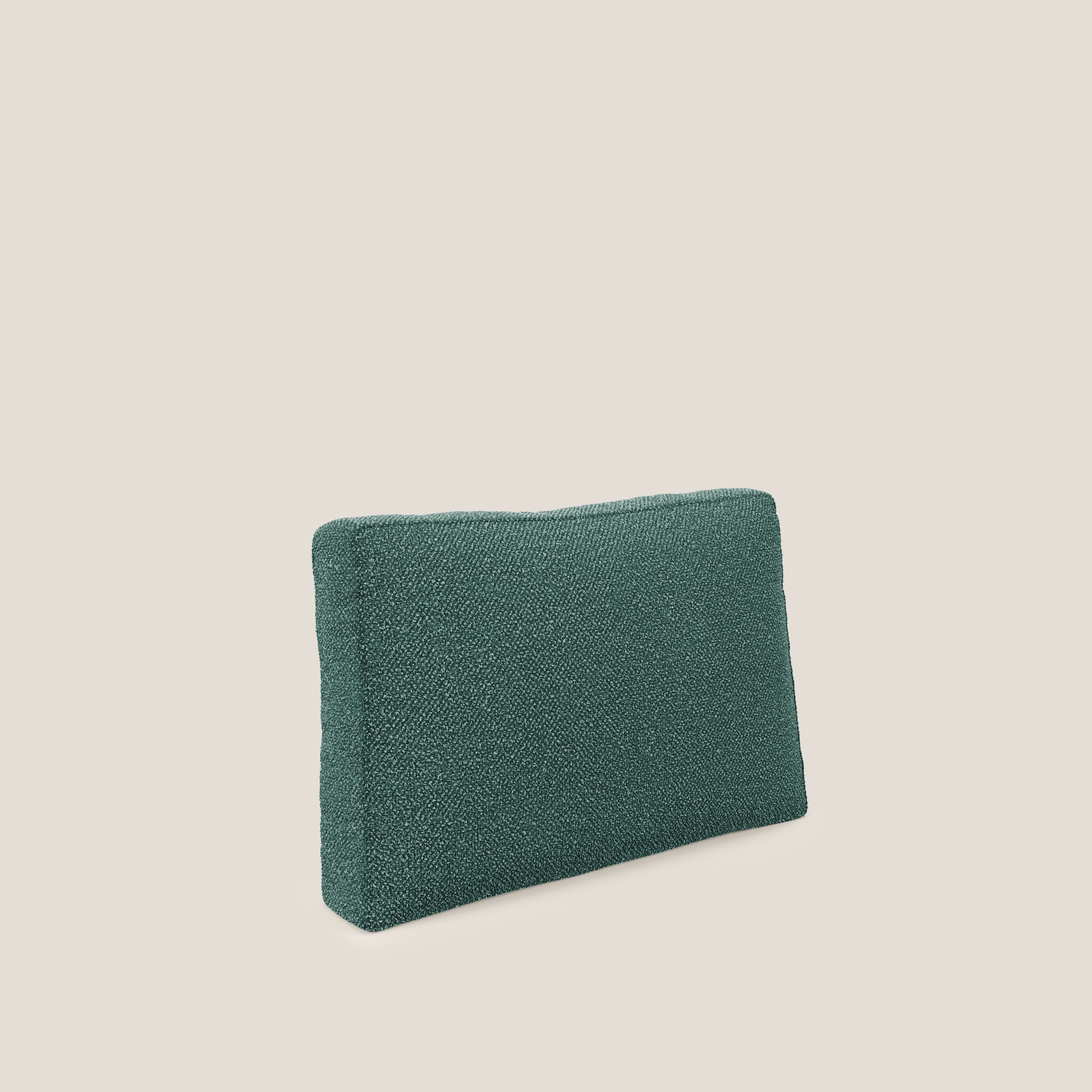 Nettuno coussin de dossier realisé  en tissu bouclè imperméable T07 vert - Image 5