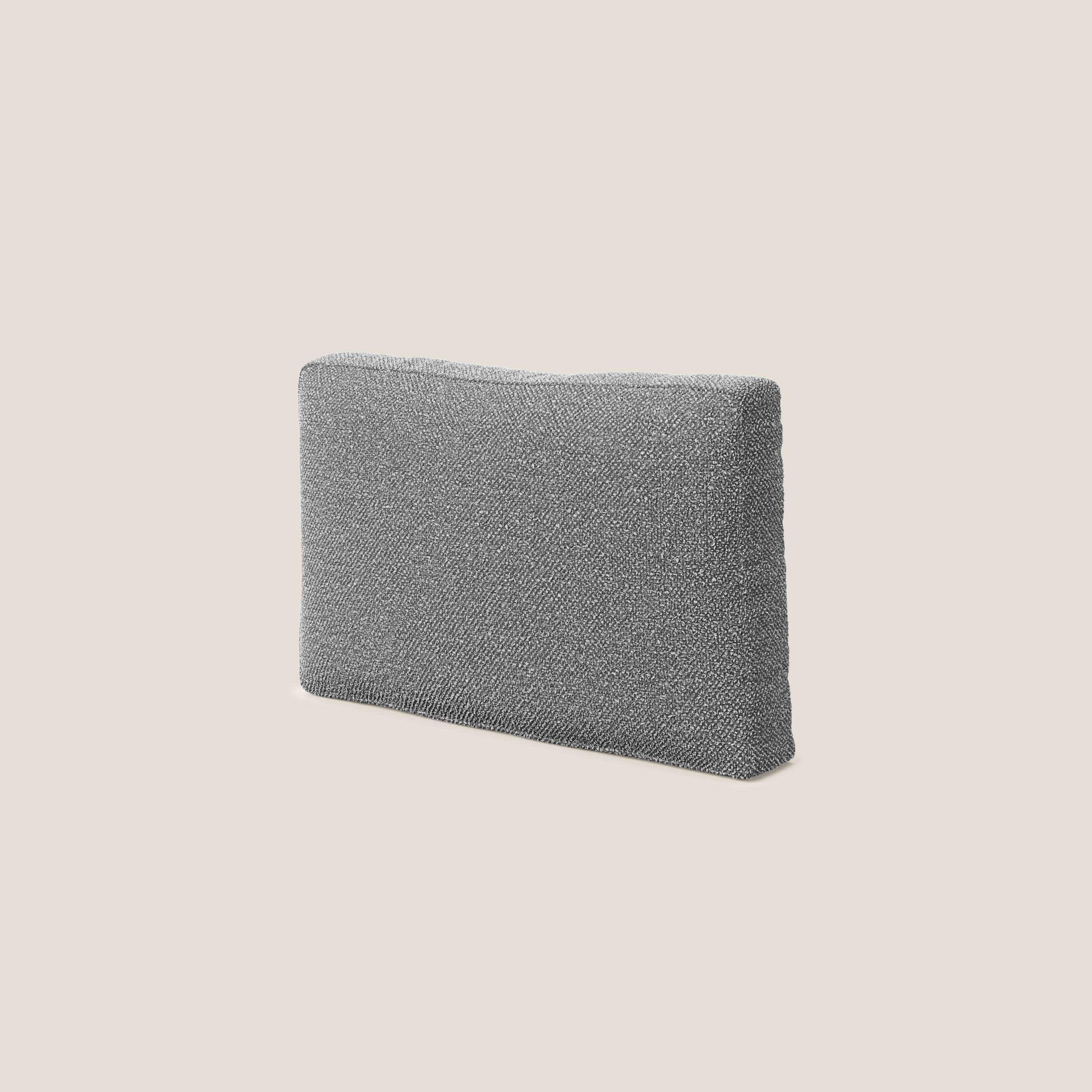 Nettuno coussin de dossier realisé en tissu bouclè imperméable T07 anthracite - Image 3