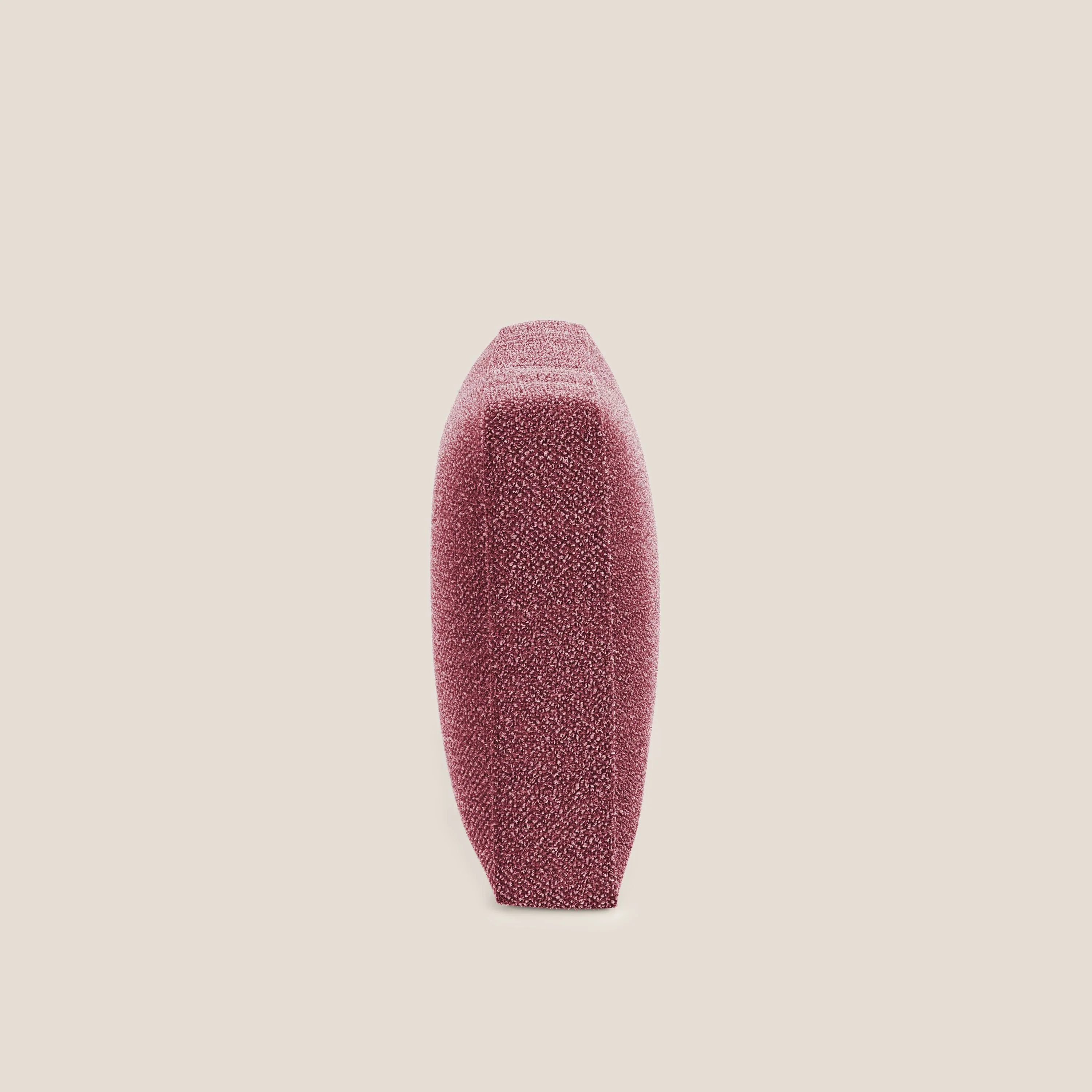 Nettuno coussin de dossier realisé  en tissu bouclè imperméable T07 rouge - Image 2