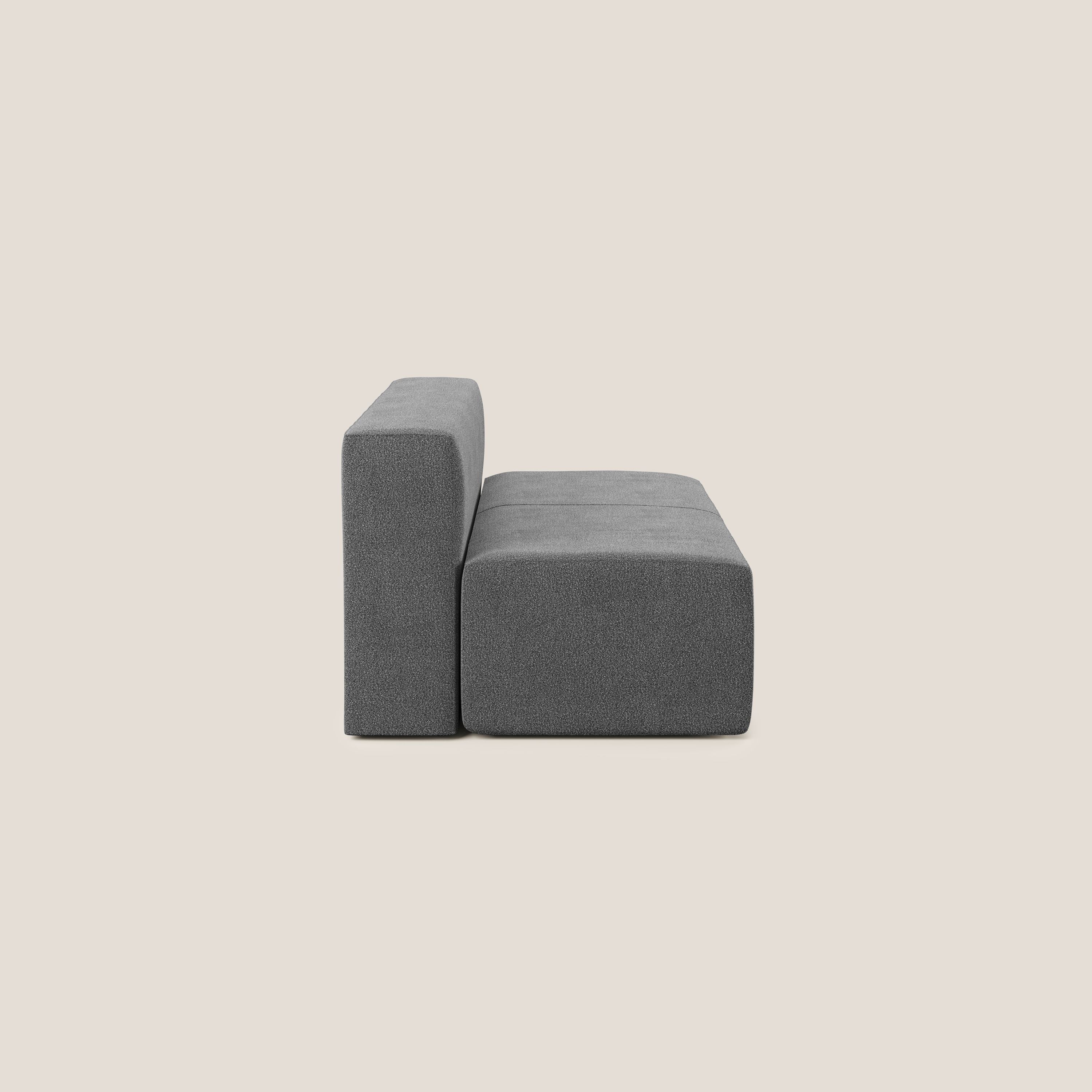 Nettuno module central maxi en bouclette douce T07 anthracite - Image 2