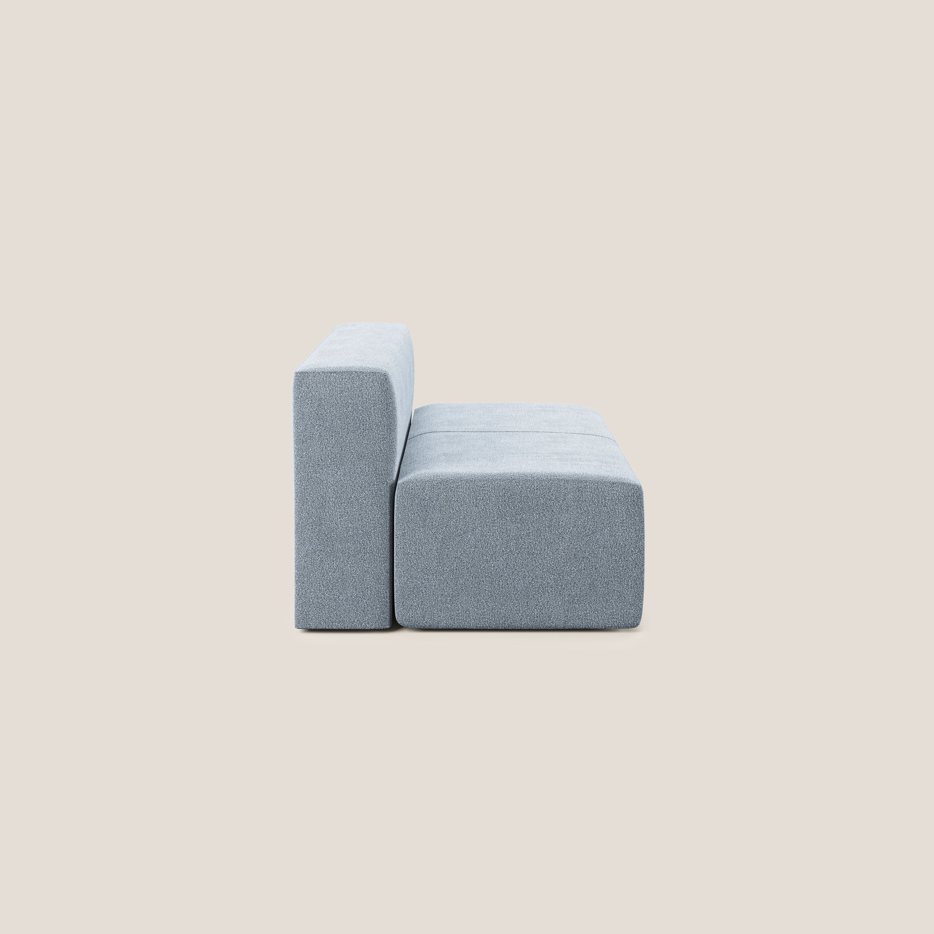 Nettuno module central maxi en bouclette douce T07 bleu gris - Image 2