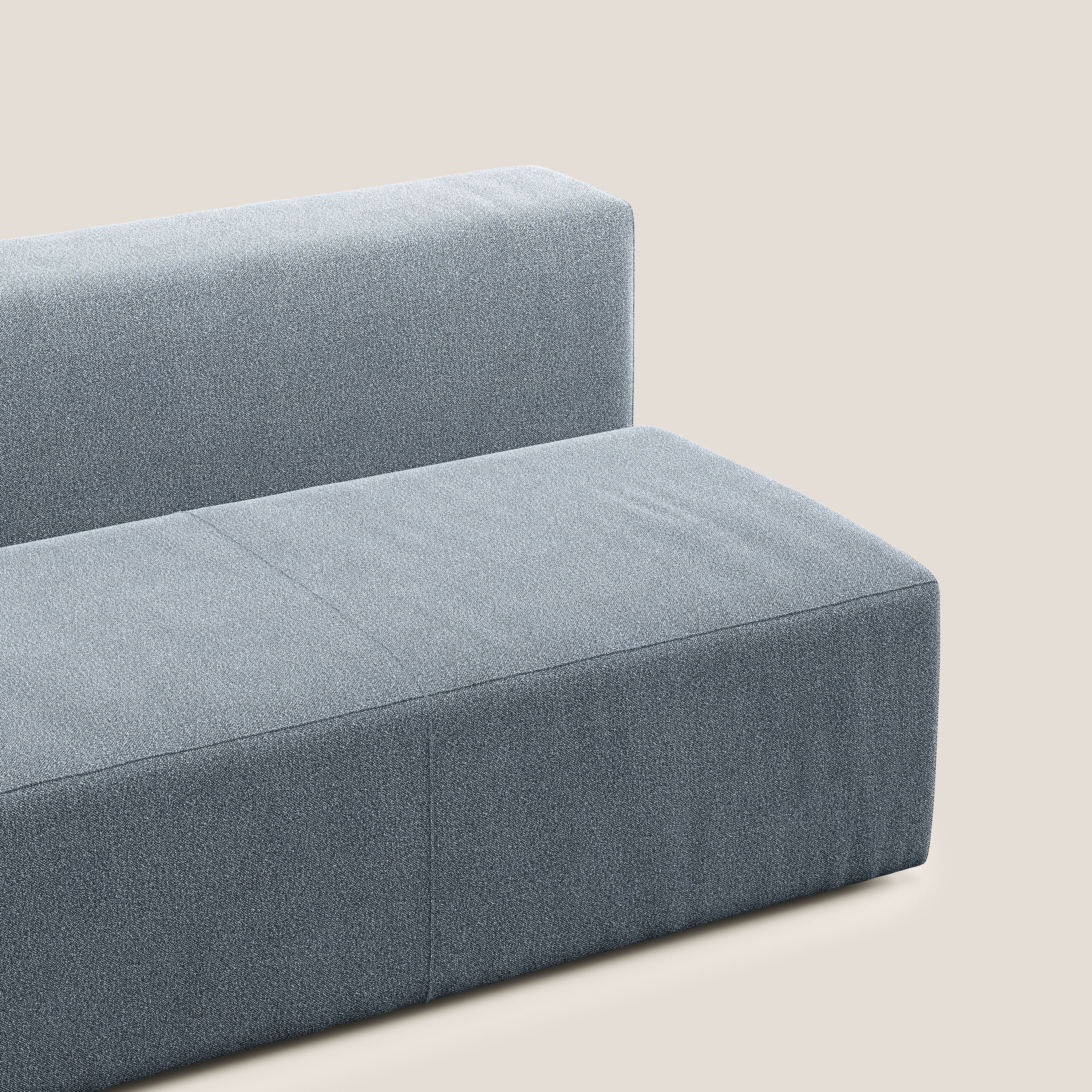 Nettuno module central maxi en bouclette douce T07 bleu gris - Image 4