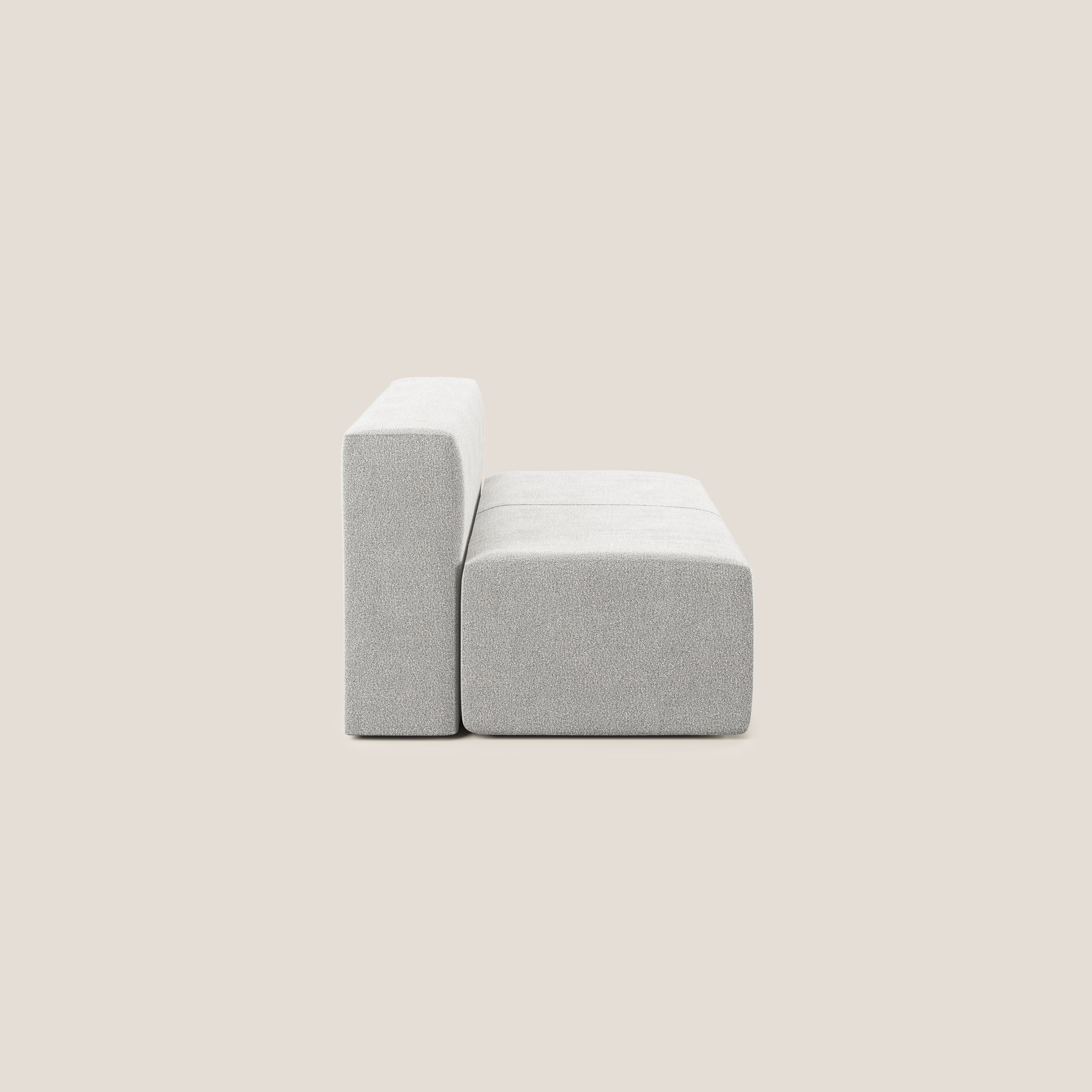 Nettuno module central maxi en bouclette douce T07 gris - Image 2