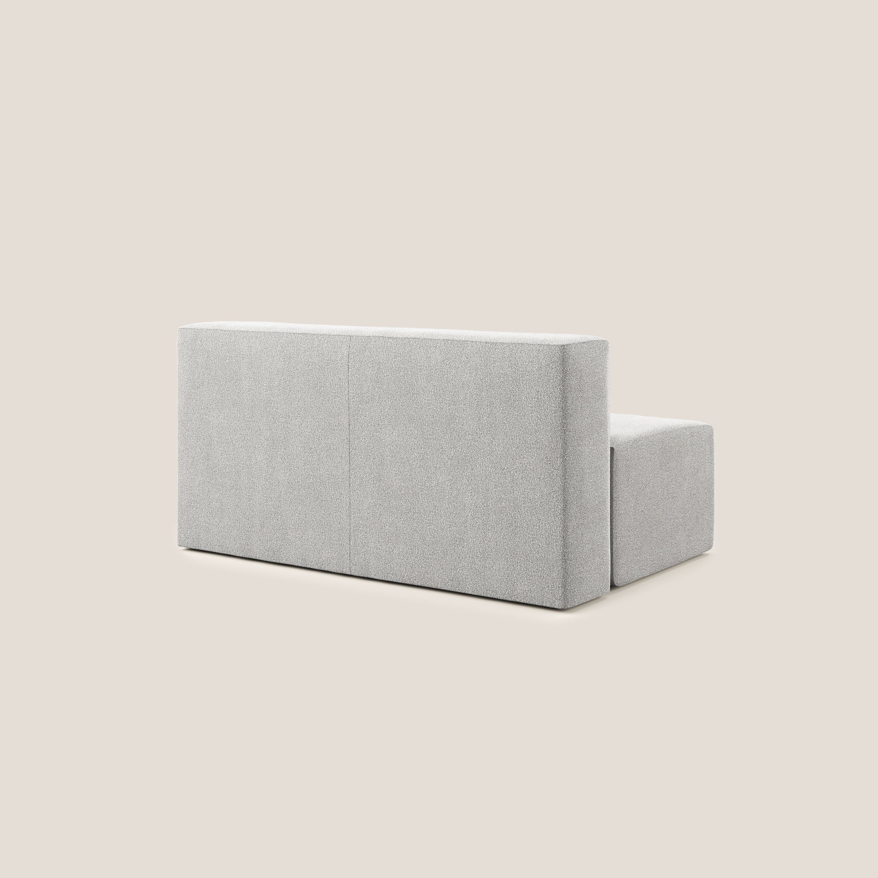 Nettuno module central maxi en bouclette douce T07 gris - Image 3