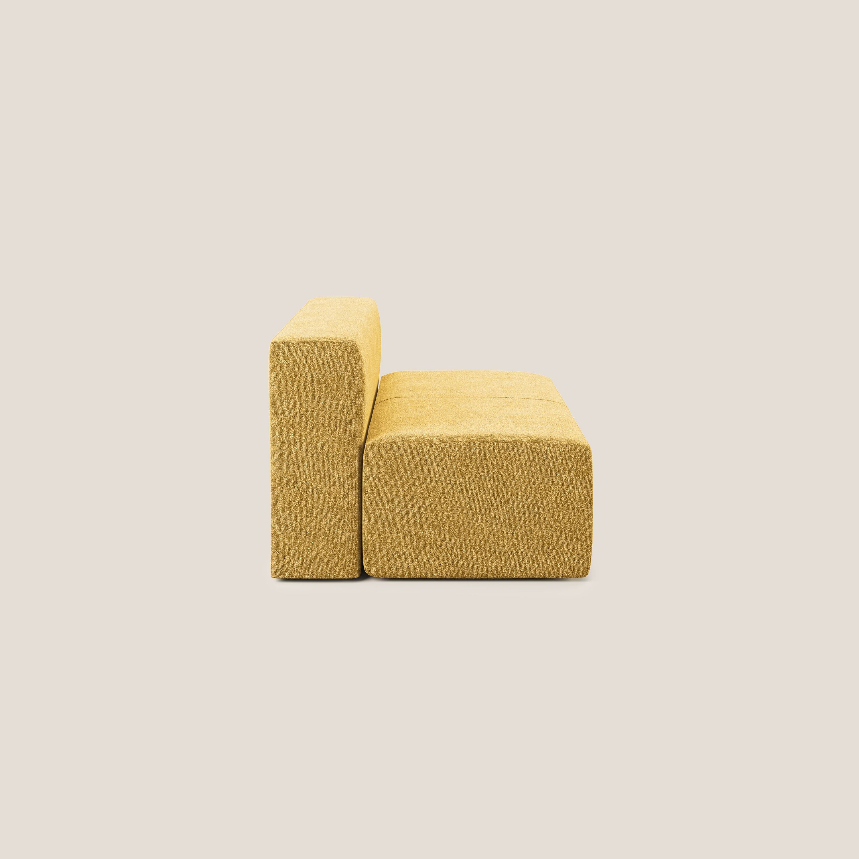 Nettuno module central maxi en bouclette douce T07 jaune - Image 2