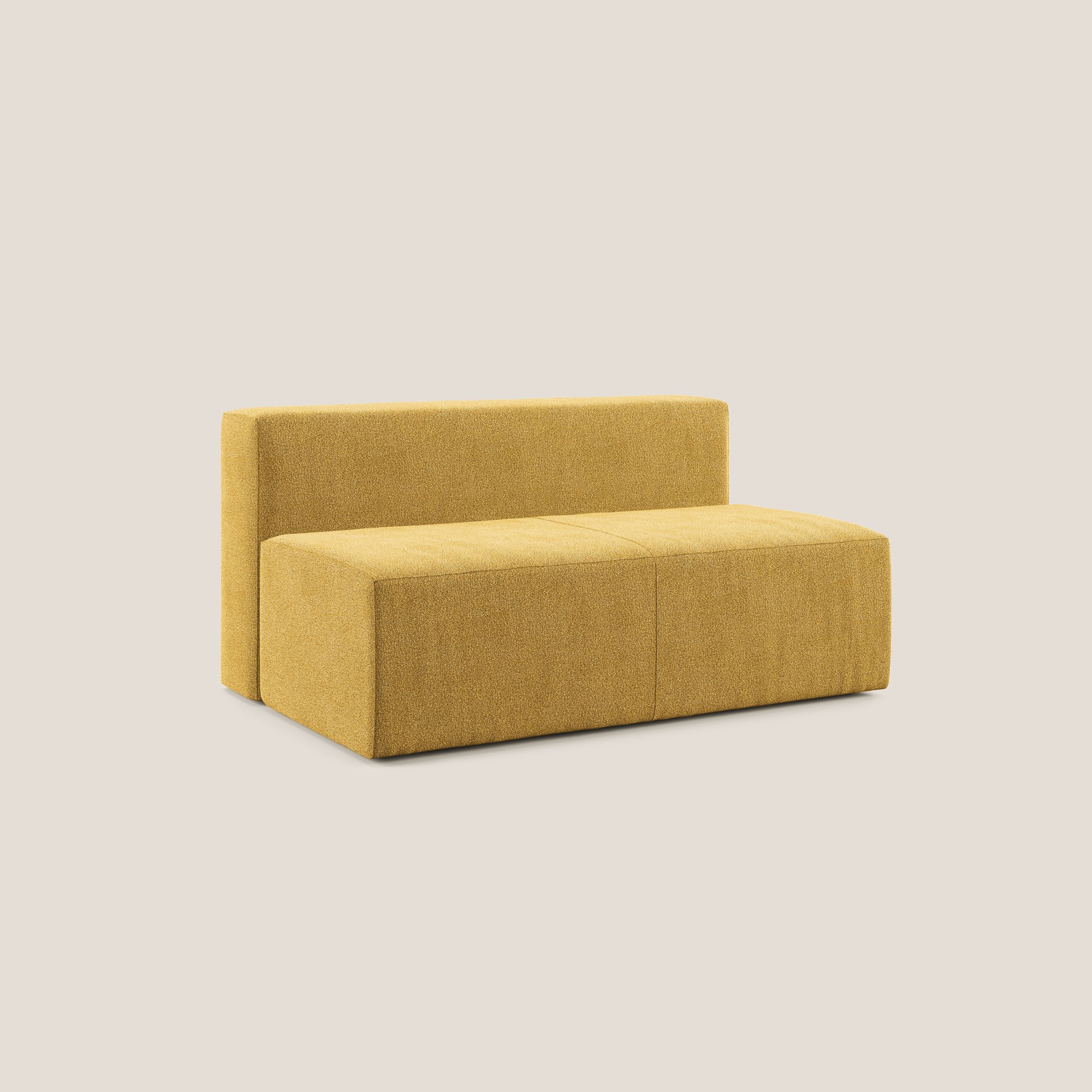 Nettuno module central maxi en bouclette douce T07 jaune - Image 7