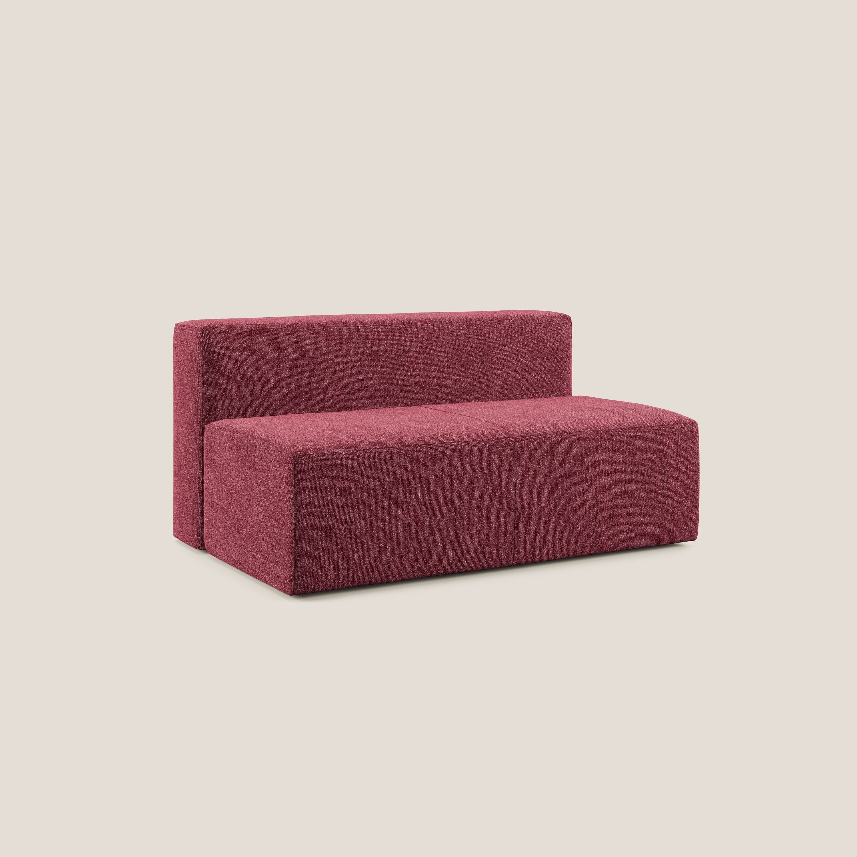 Nettuno module central maxi en bouclette douce T07 rouge - Image 7