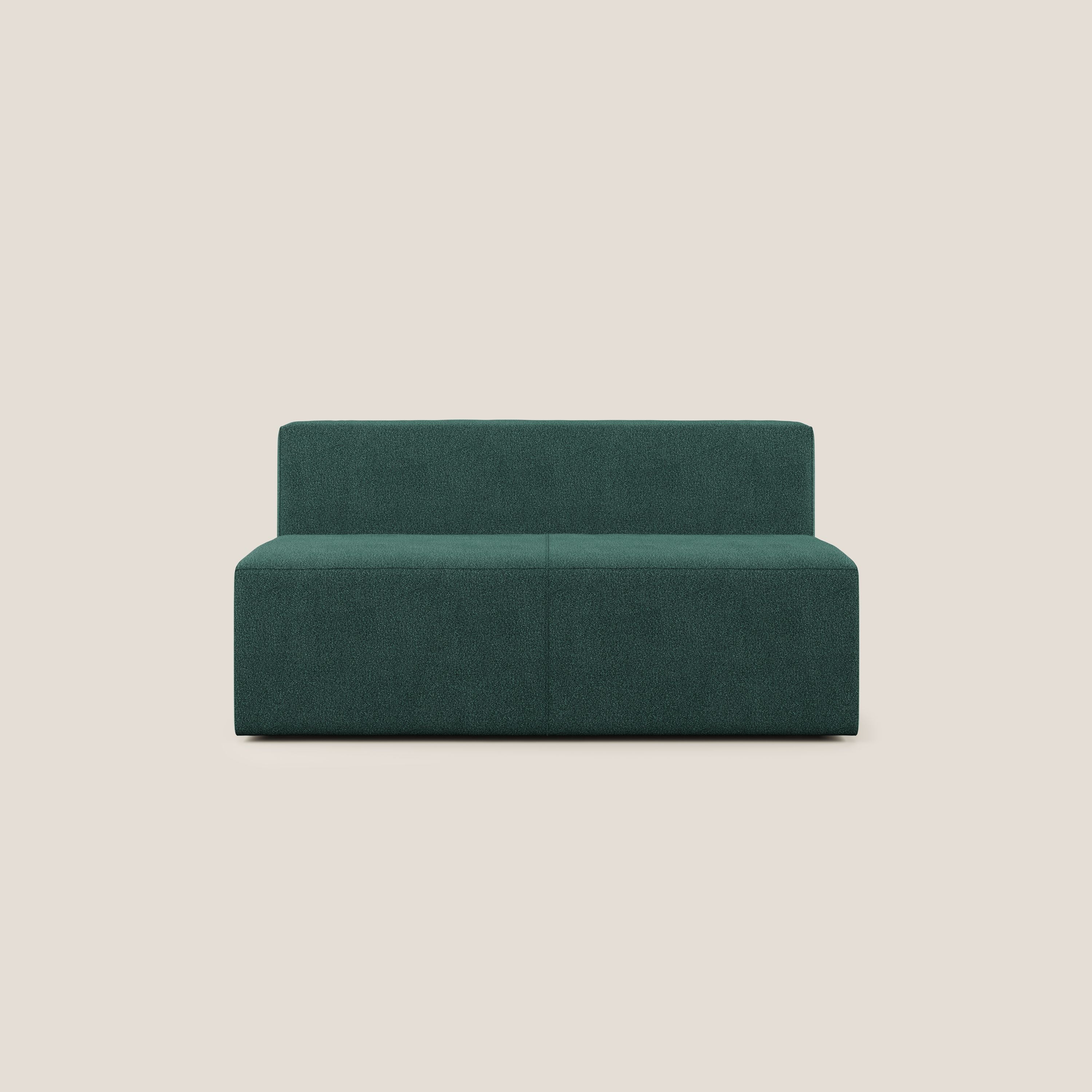 Nettuno module central maxi en bouclette douce T07 vert
