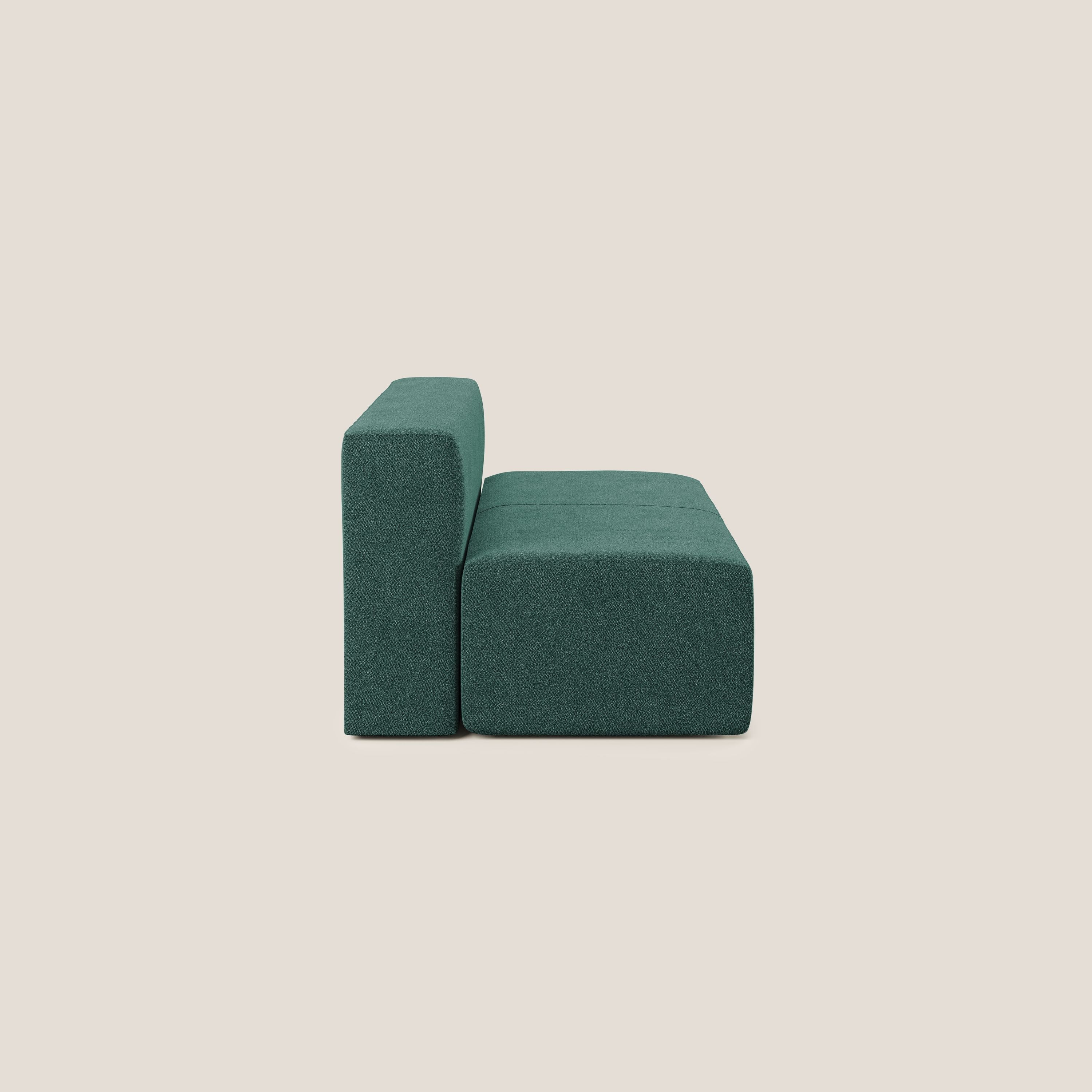 Nettuno module central maxi en bouclette douce T07 vert - Image 2