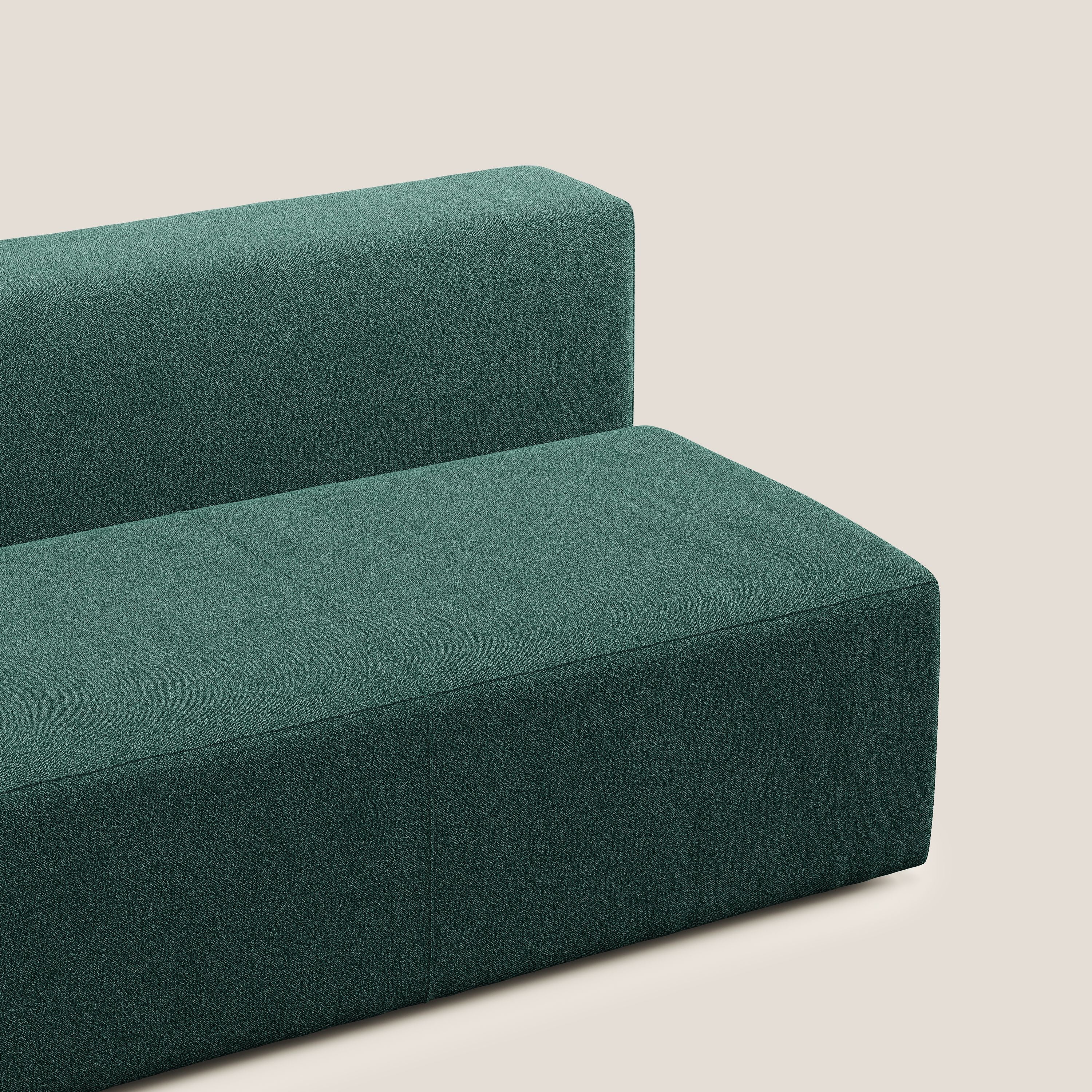 Nettuno module central maxi en bouclette douce T07 vert - Image 4