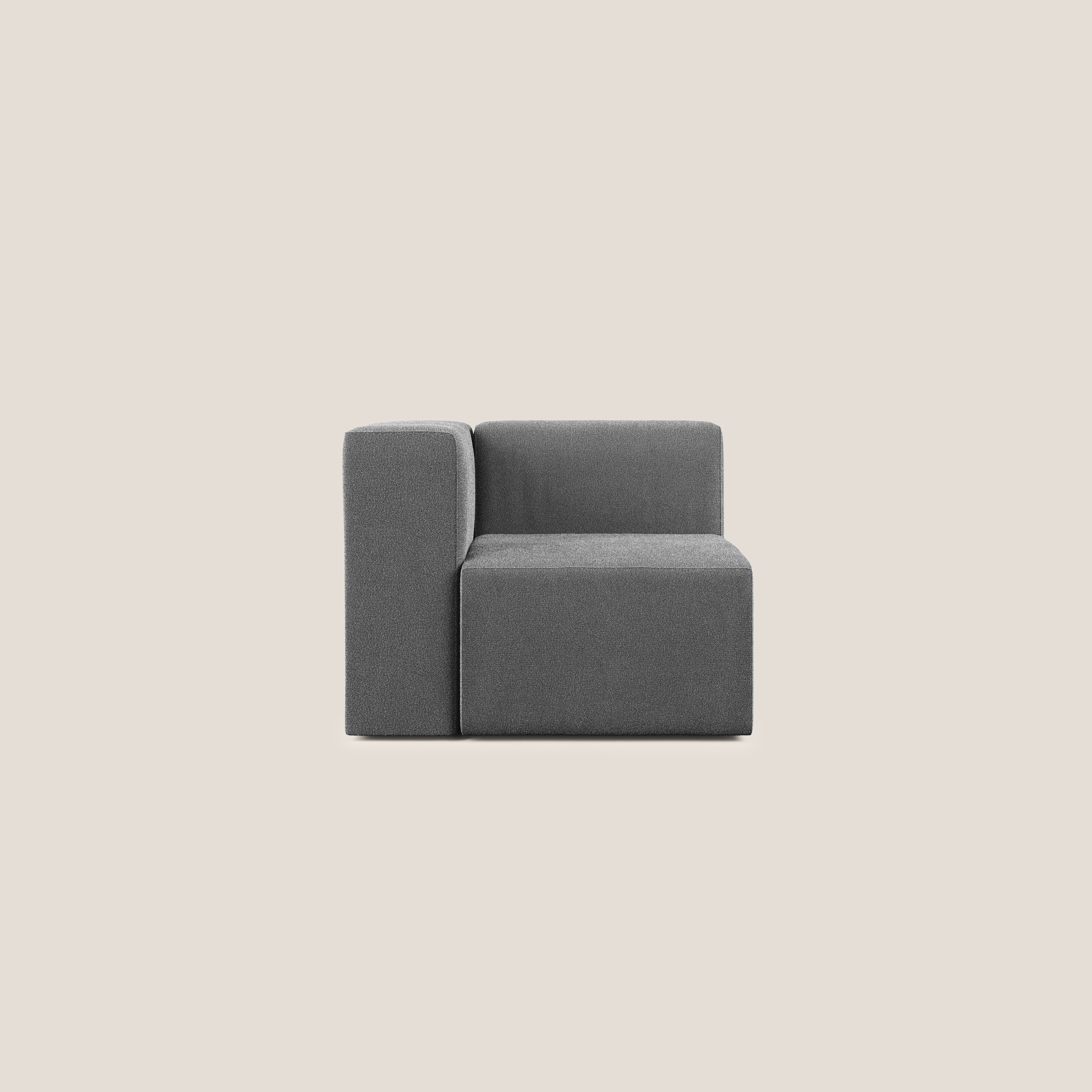 Nettuno module d'angle/latéral en bouclette douce T07 anthracite - Image 6